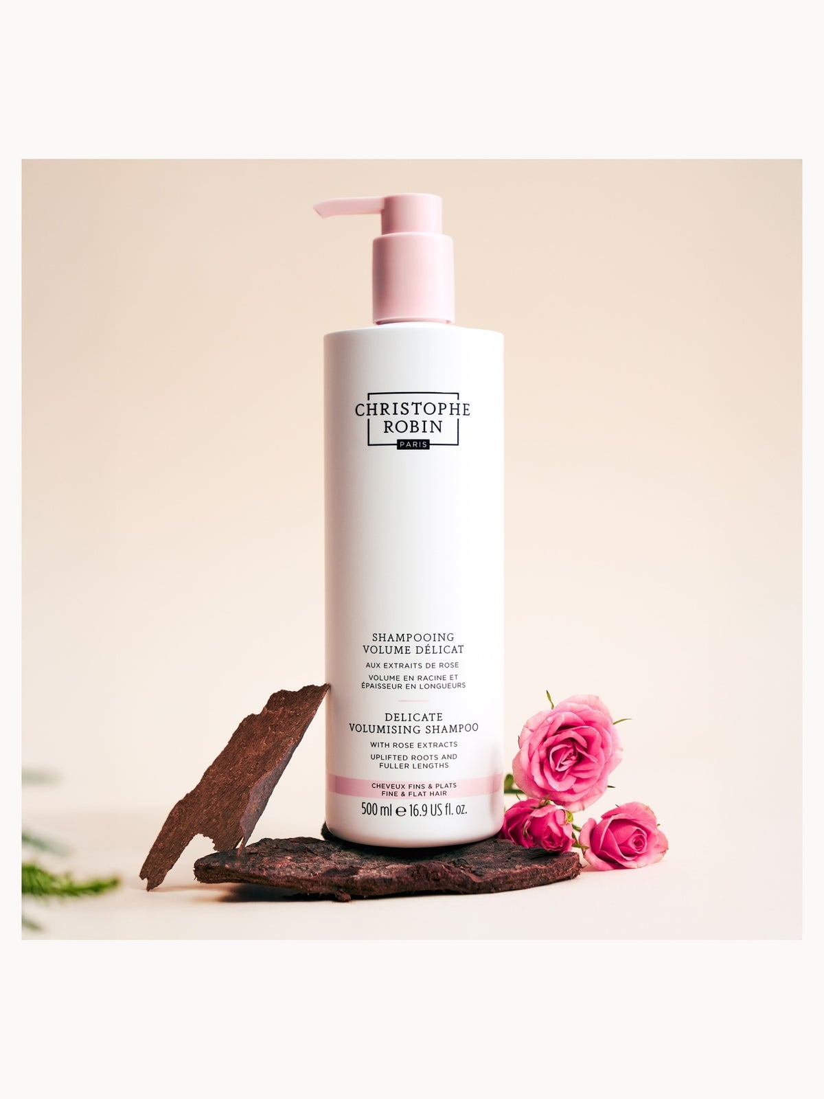 Christophe Robin Delicate Volumising Shampoo with Rose Extracts 500ml (Worth £58.00) 2