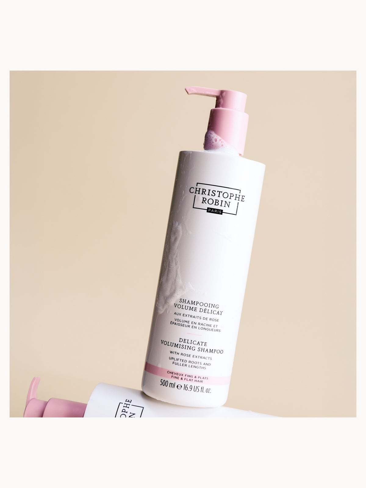 Christophe Robin Delicate Volumising Shampoo with Rose Extracts 500ml (Worth £58.00) 4