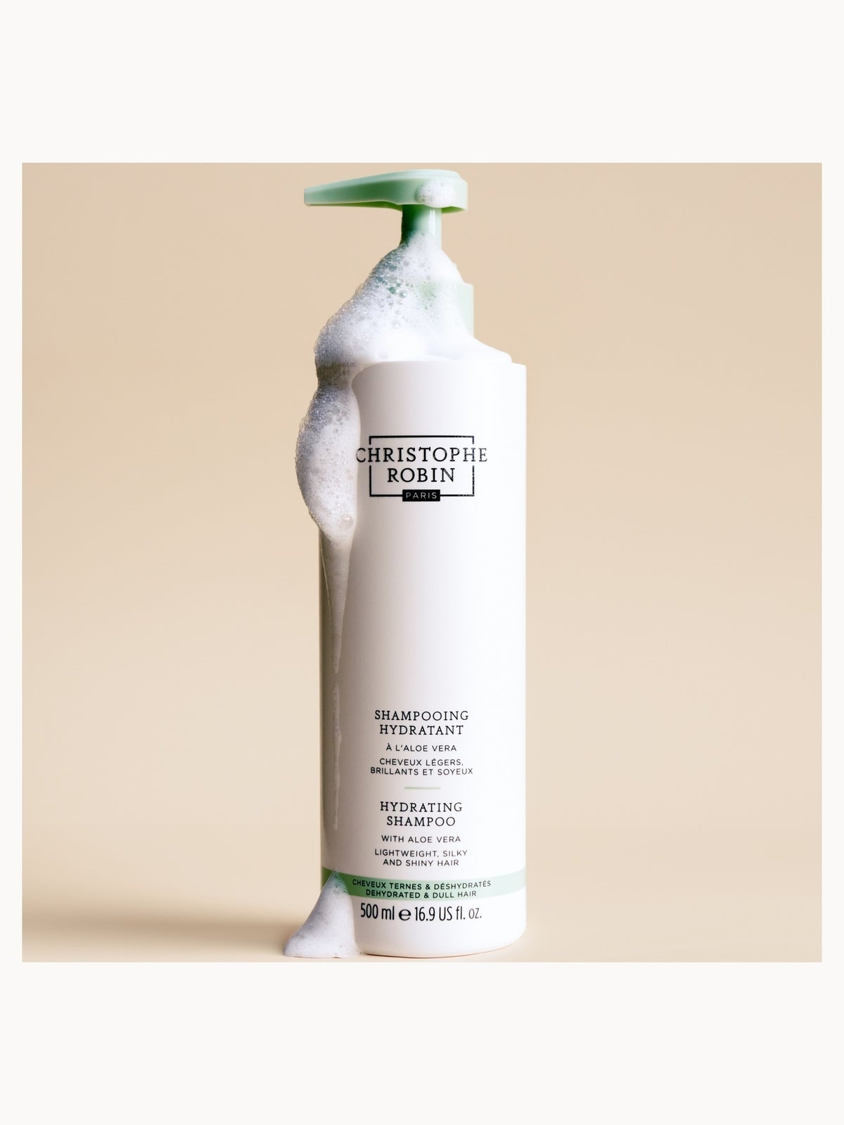 Christophe Robin Hydrating Shampoo with Aloe Vera 500ml 4