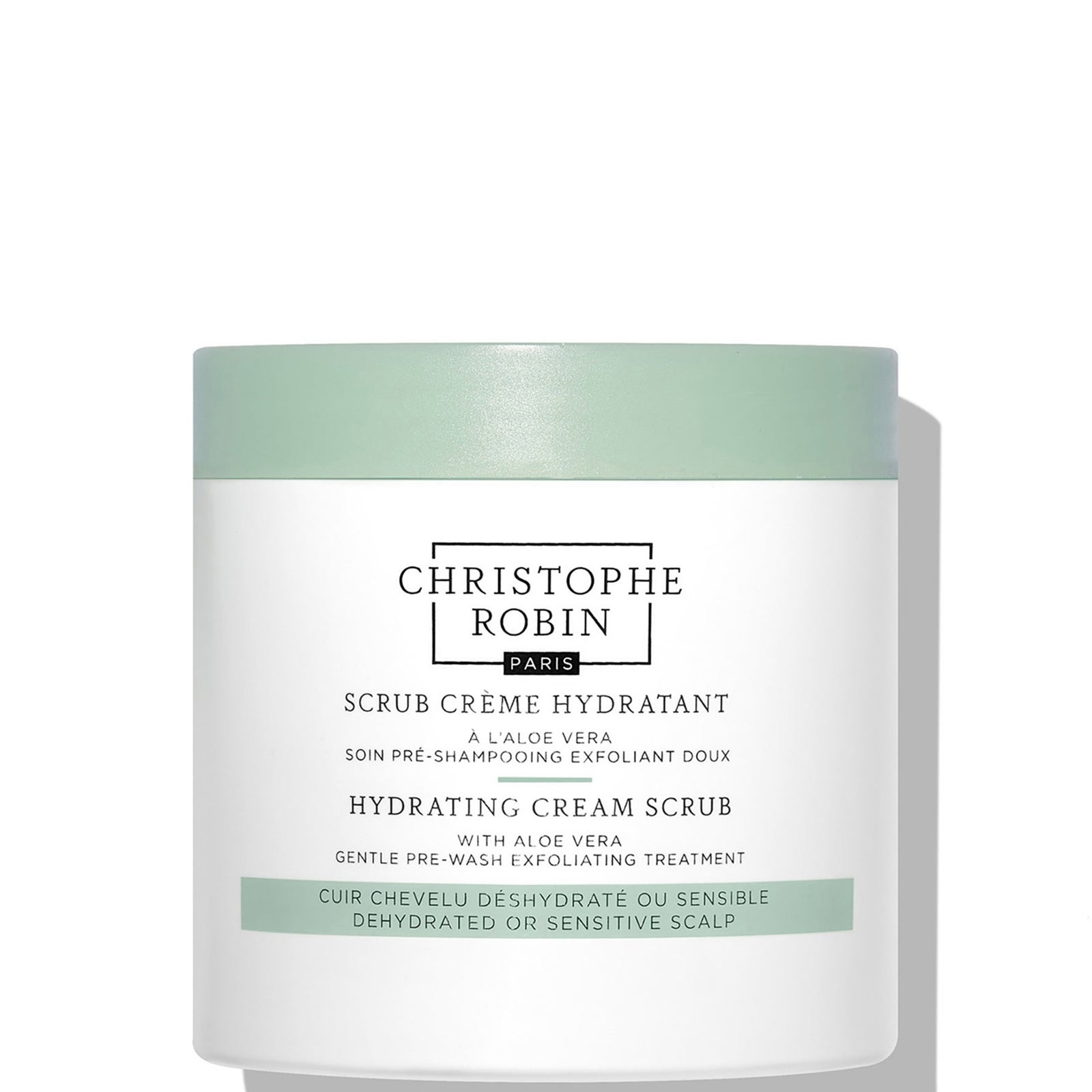 Christophe Robin Hydrating Cream Scrub with Aloe Vera 250ml