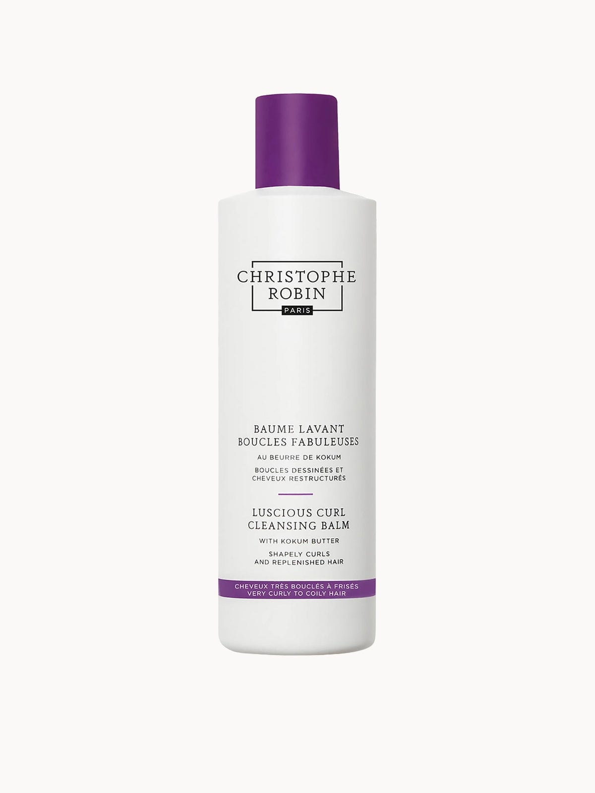Christophe Robin Luscious Curl Cleansing Balm with Kokum Butter 250ml