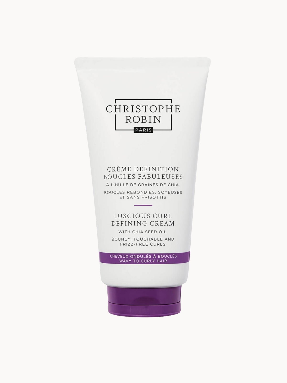 Christophe Robin New Luscious Curl Cream with Chia Seed Oil 150ml