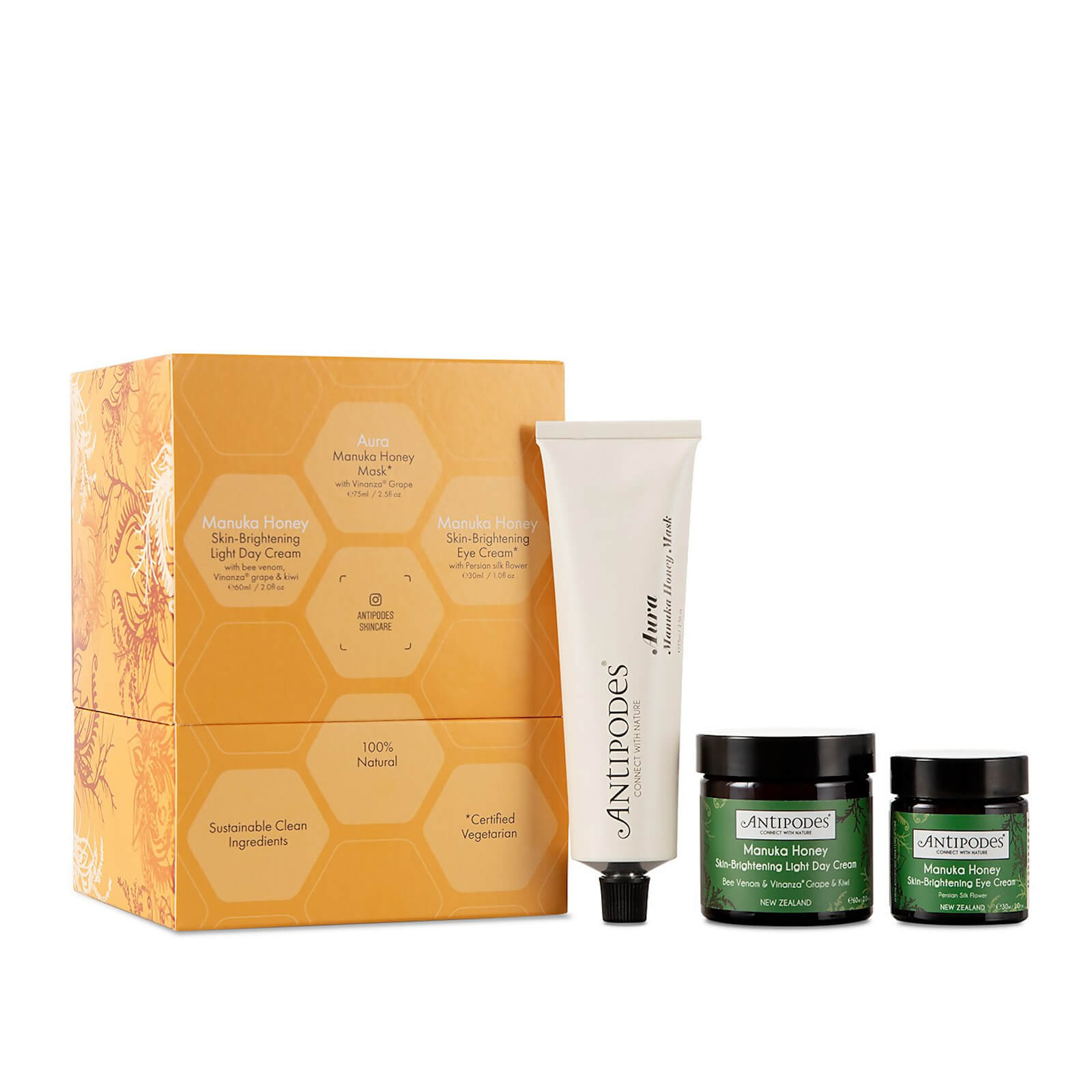 Coffret Ruche Beehive au Miel de Manuka Révélateur d’Éclat