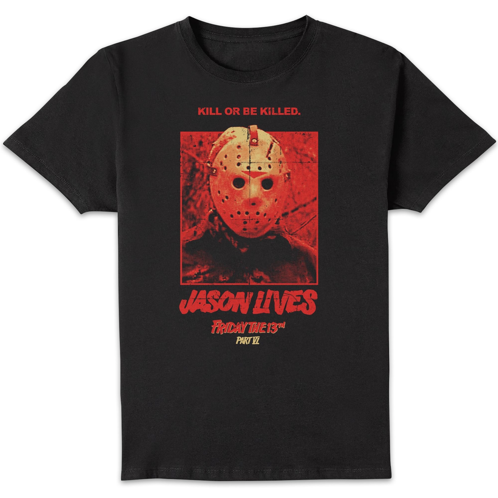 Friday 13th Jason Lives Men's T-Shirt - Black - L