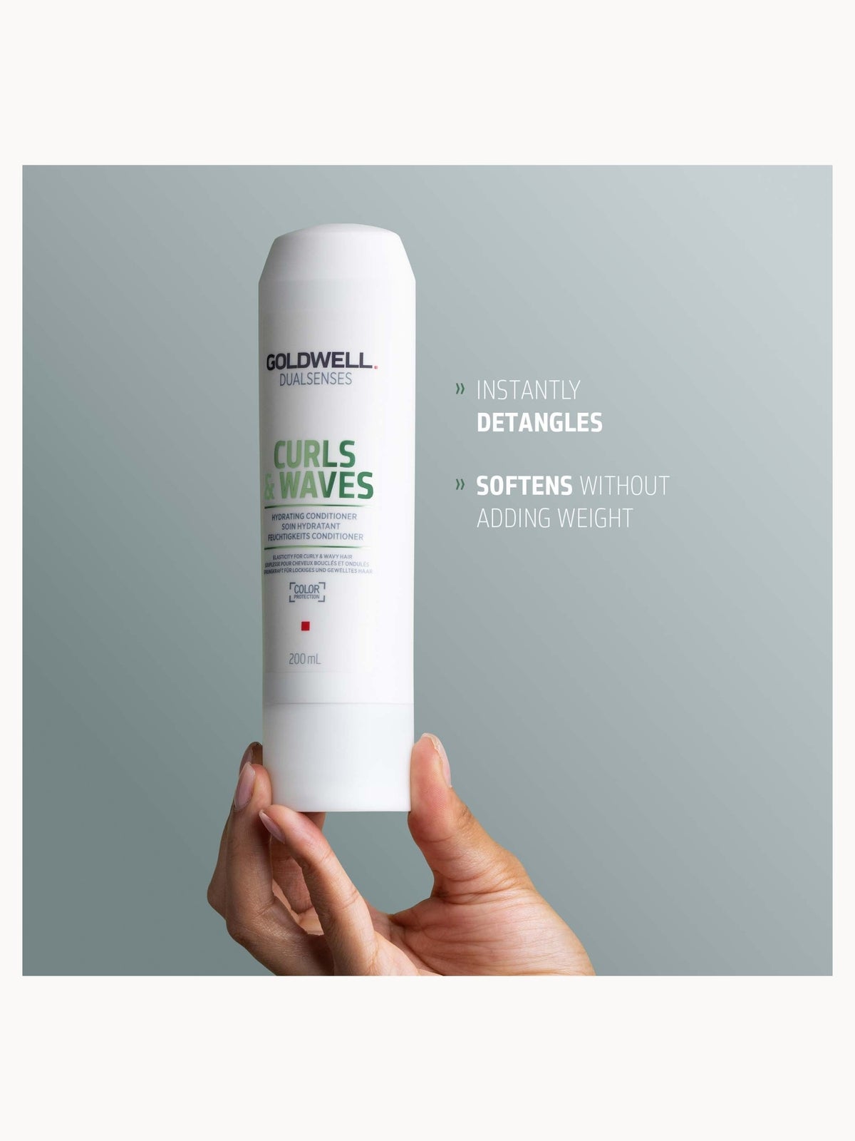 Goldwell Dualsenses Curls And Waves Hydrating Conditioner For Naturally Wavy, Curly And Permed Hair Types 200ml 2