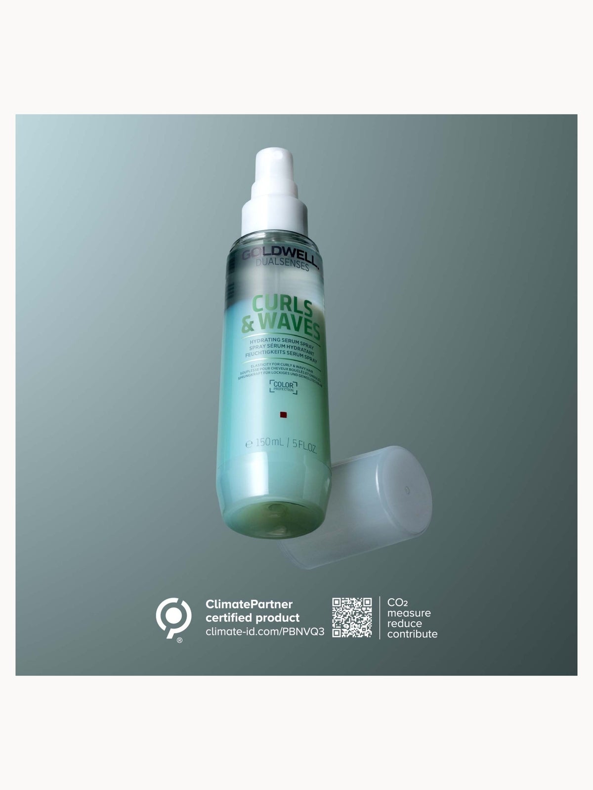 Goldwell Dualsenses Curls And Waves Hydrating Serum Spray, Reactivate Limp Curls And Waves, With Heat Protection 150ml 4