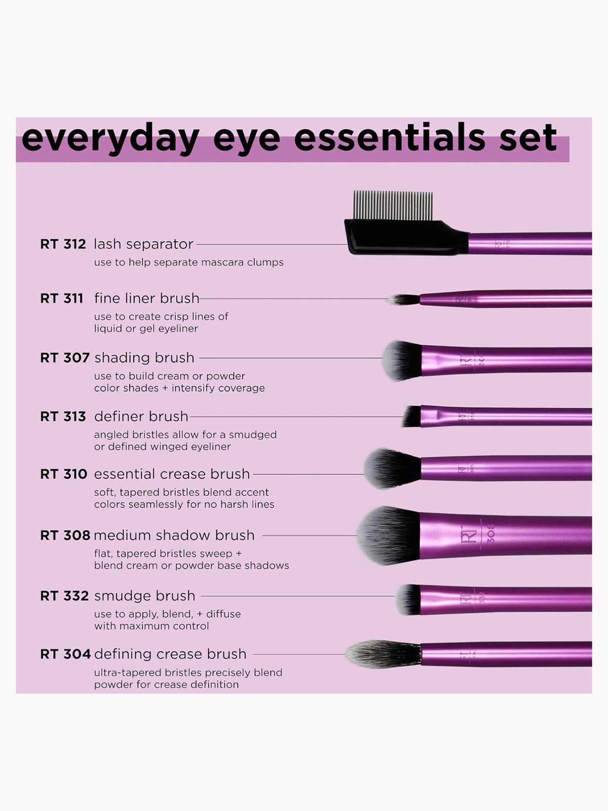 Real Techniques Everyday Eye Essentials (Worth £48.00) 4