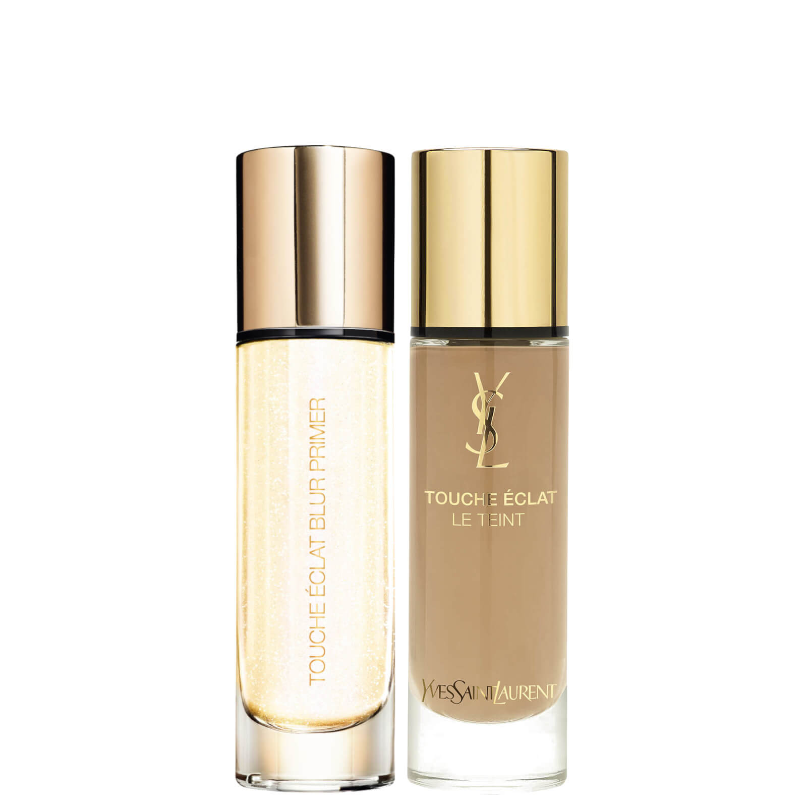 YSL Touche Éclat Le Teint Foundation and Primer (Various Shades) - Beige Dore 50