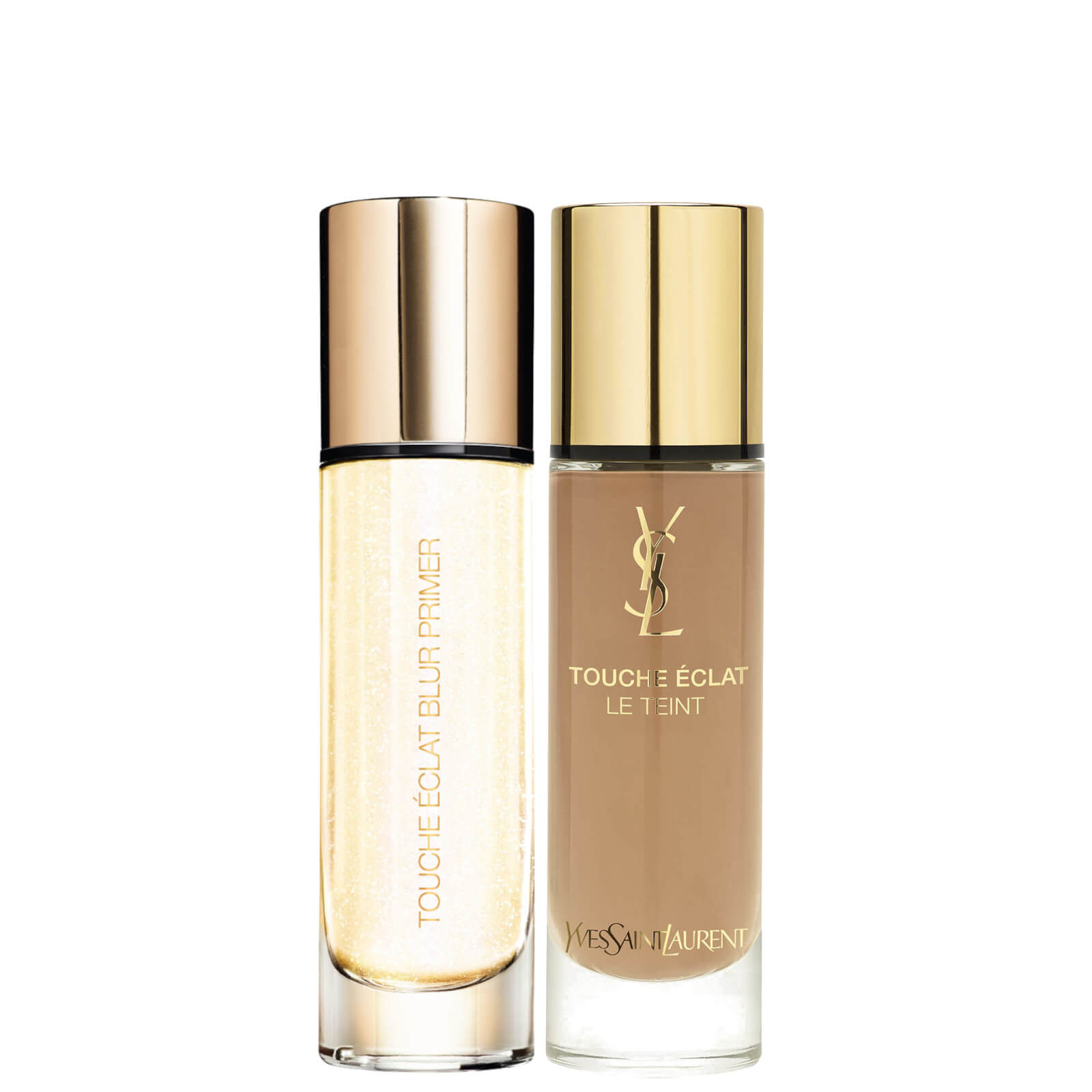 YSL Touche Éclat Le Teint Foundation and Primer (Various Shades) - Beige Rose 50