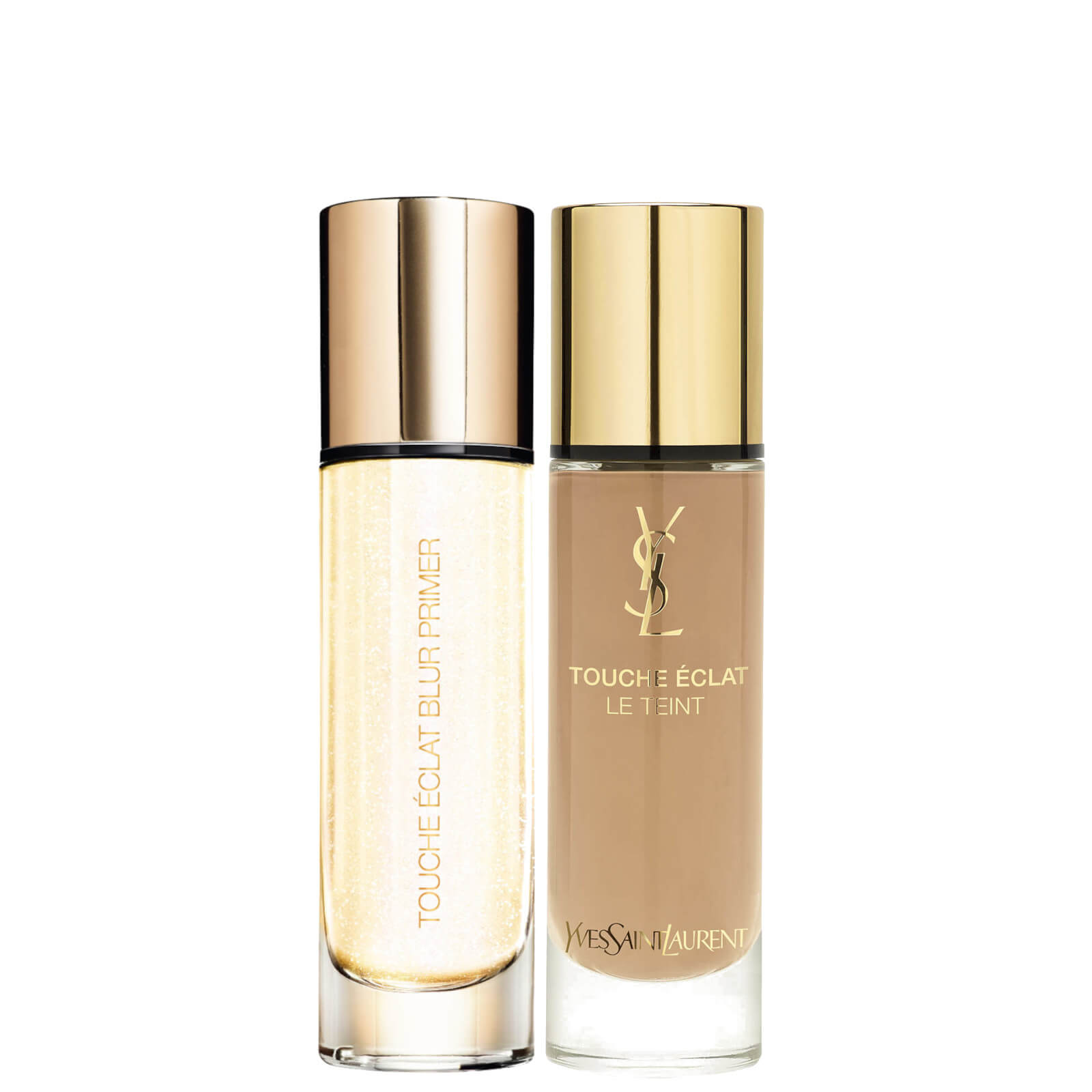 YSL Touche Éclat Le Teint Foundation and Primer (Various Shades) - BR60