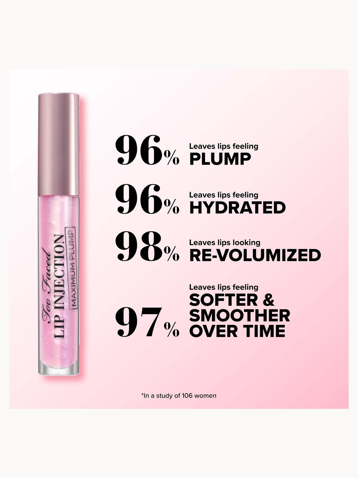 Too Faced Lip Injection Maximum Plump Lip Plumper 4g 4