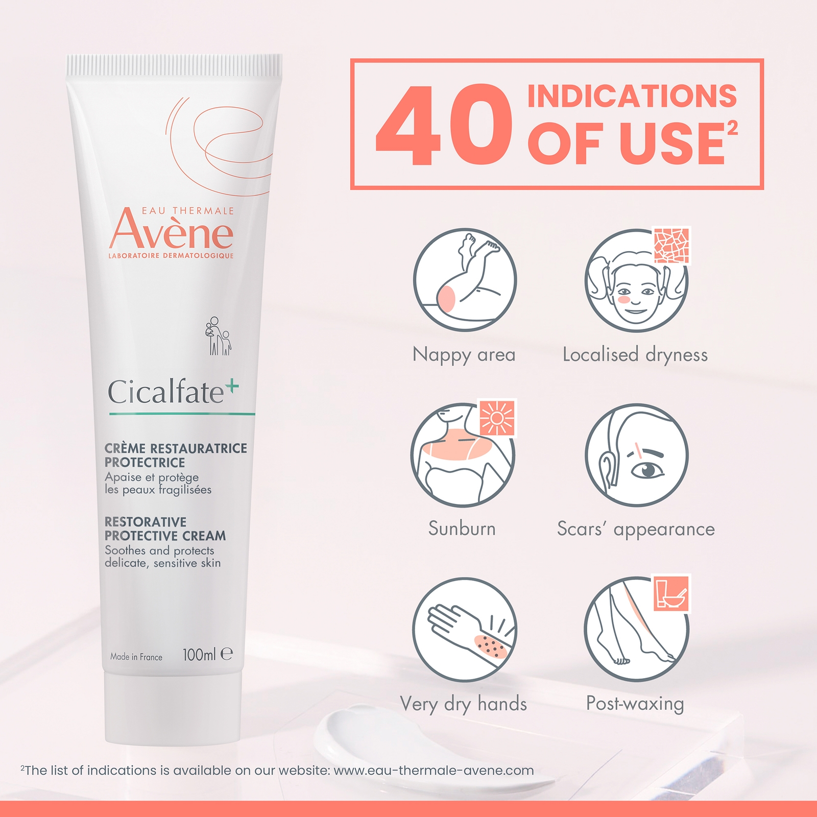 Thumbnail - Avène Cicalfate+ Restorative Protective Cream for Very Sensitive Skin 100ml