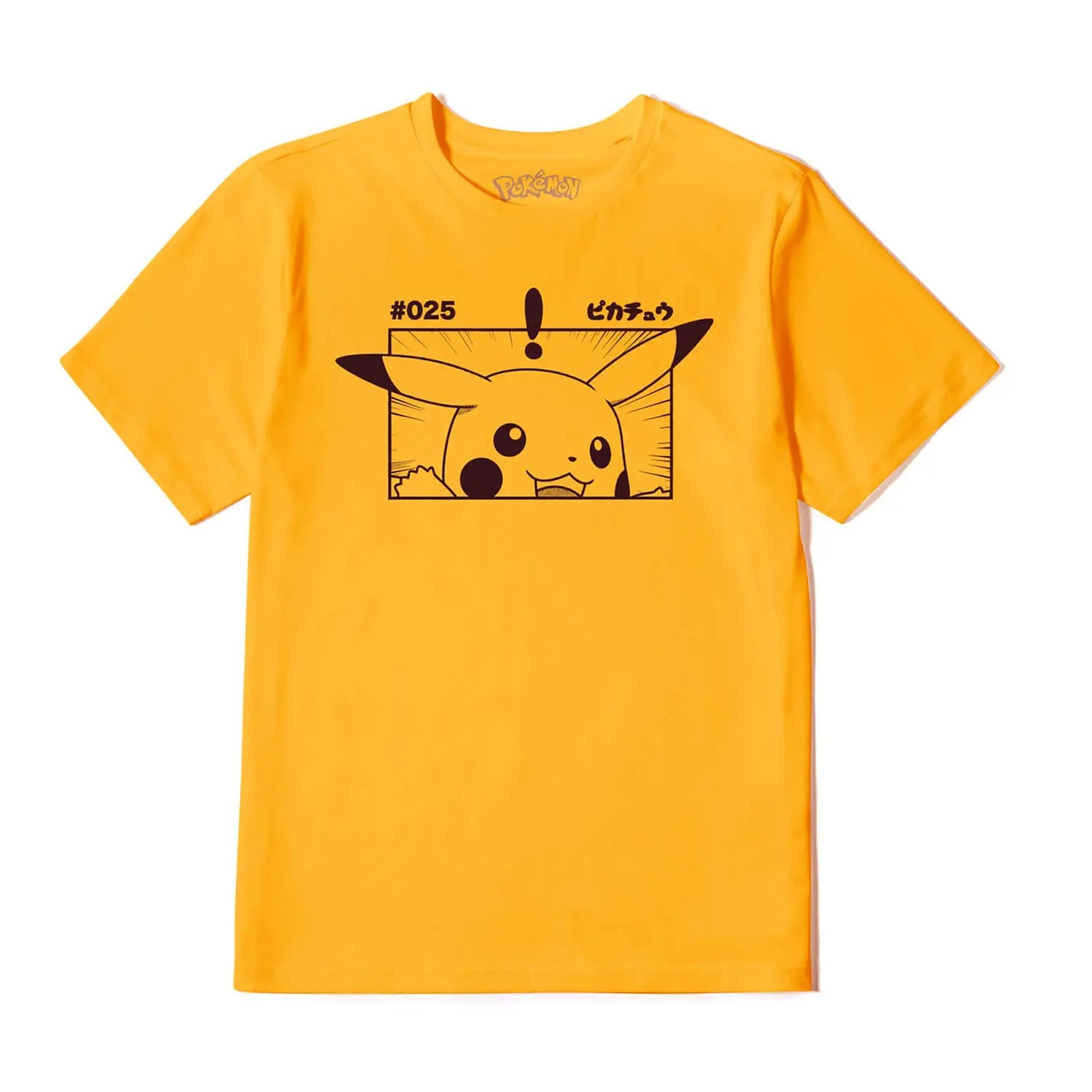 Pokémon Pikachu Unisex T-Shirt - Mustard - M