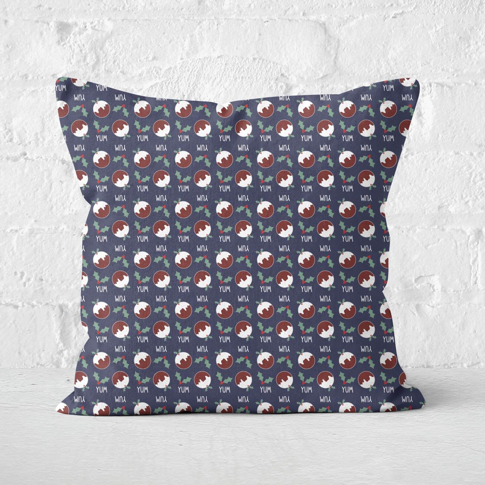 Christmas Pud Square Cushion - 60x60cm - Soft Touch