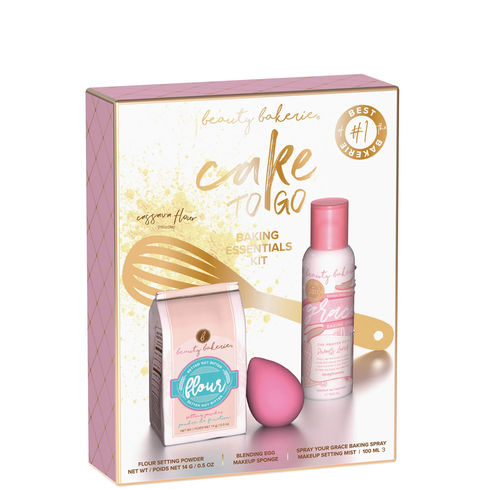 Beauty Bakerie Cake to Go-Baking Essential Kit (Various Shades) - Cassava