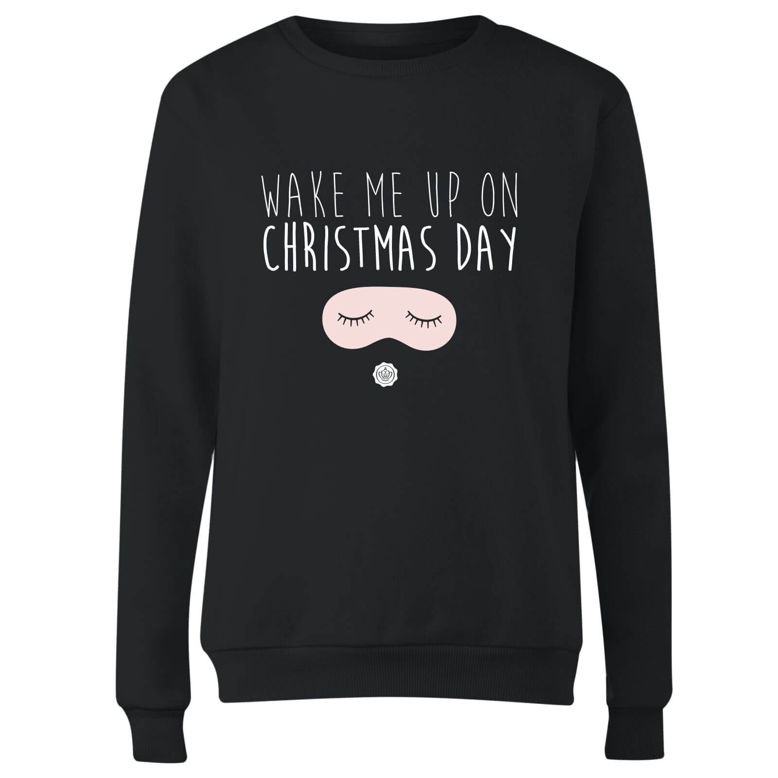 GLOSSYBOX  Wake Me Up On Christmas Day  Weihnachtspullover - Schwarz - XS - Schwarz