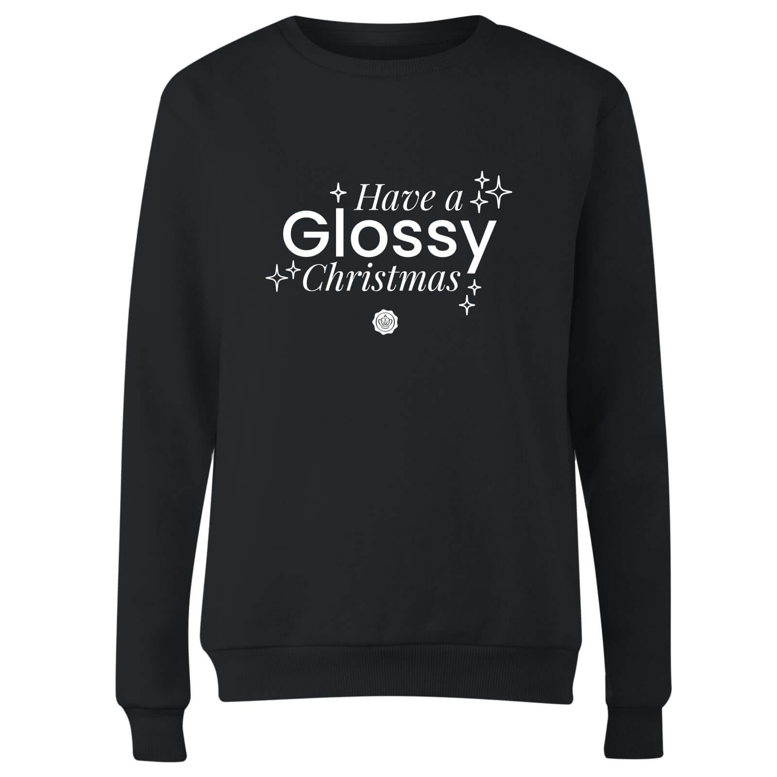 GLOSSYBOX  Have A Glossy Christmas  Weihnachtspullover - Schwarz - XS - Schwarz