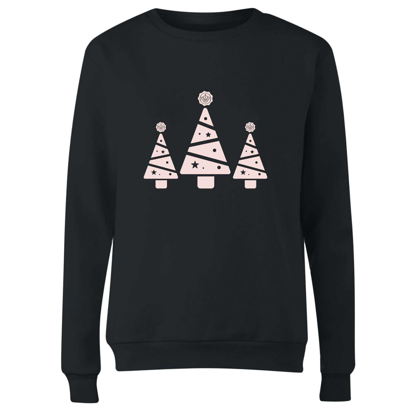 GLOSSYBOX  Glossy Trees  Weihnachtspullover - Schwarz - XS - Schwarz