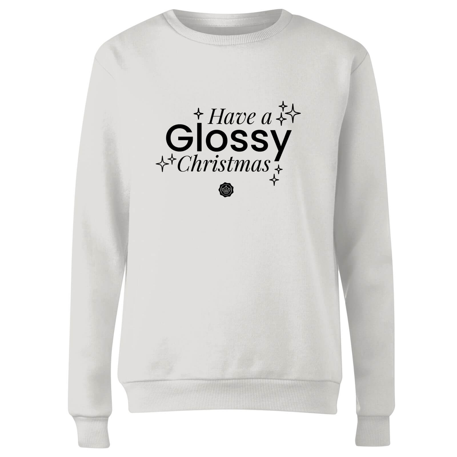 GLOSSYBOX  Have A Glossy Christmas  Weihnachtspullover - Weiß - XS - Weiß
