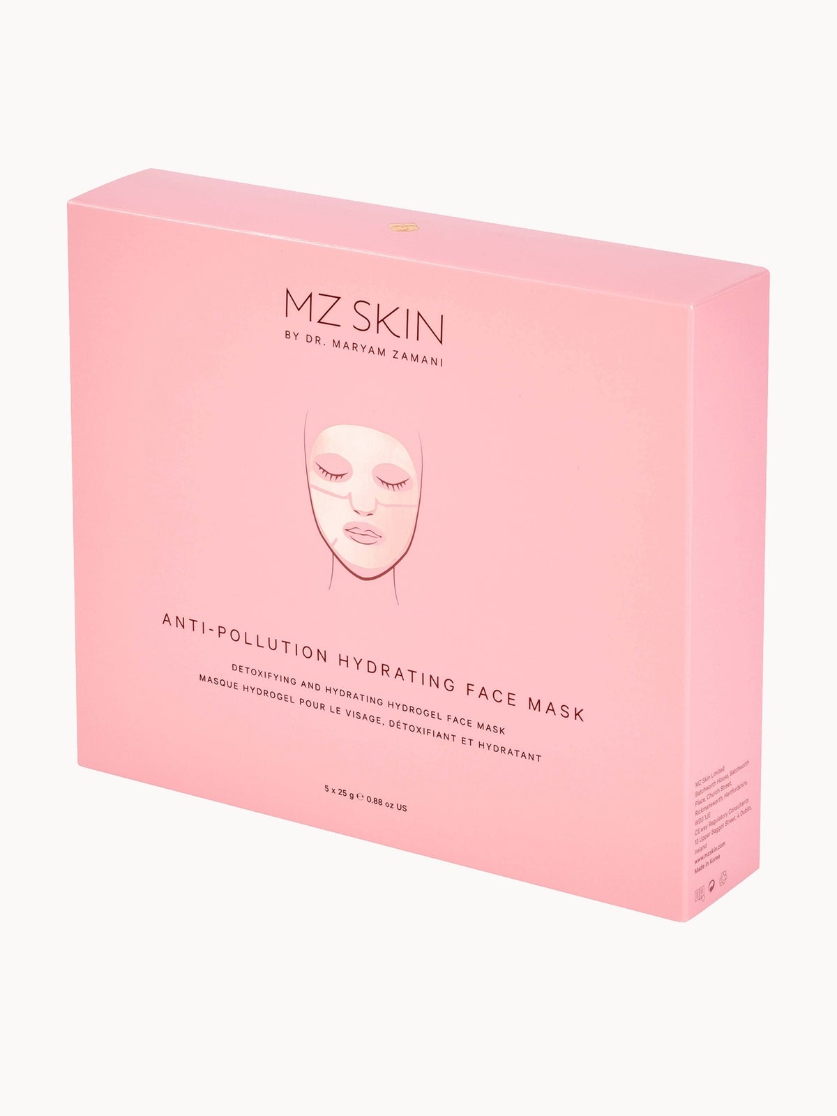 MZ Skin Anti Pollution Hydrating Face Masks (Pack of 5) 4