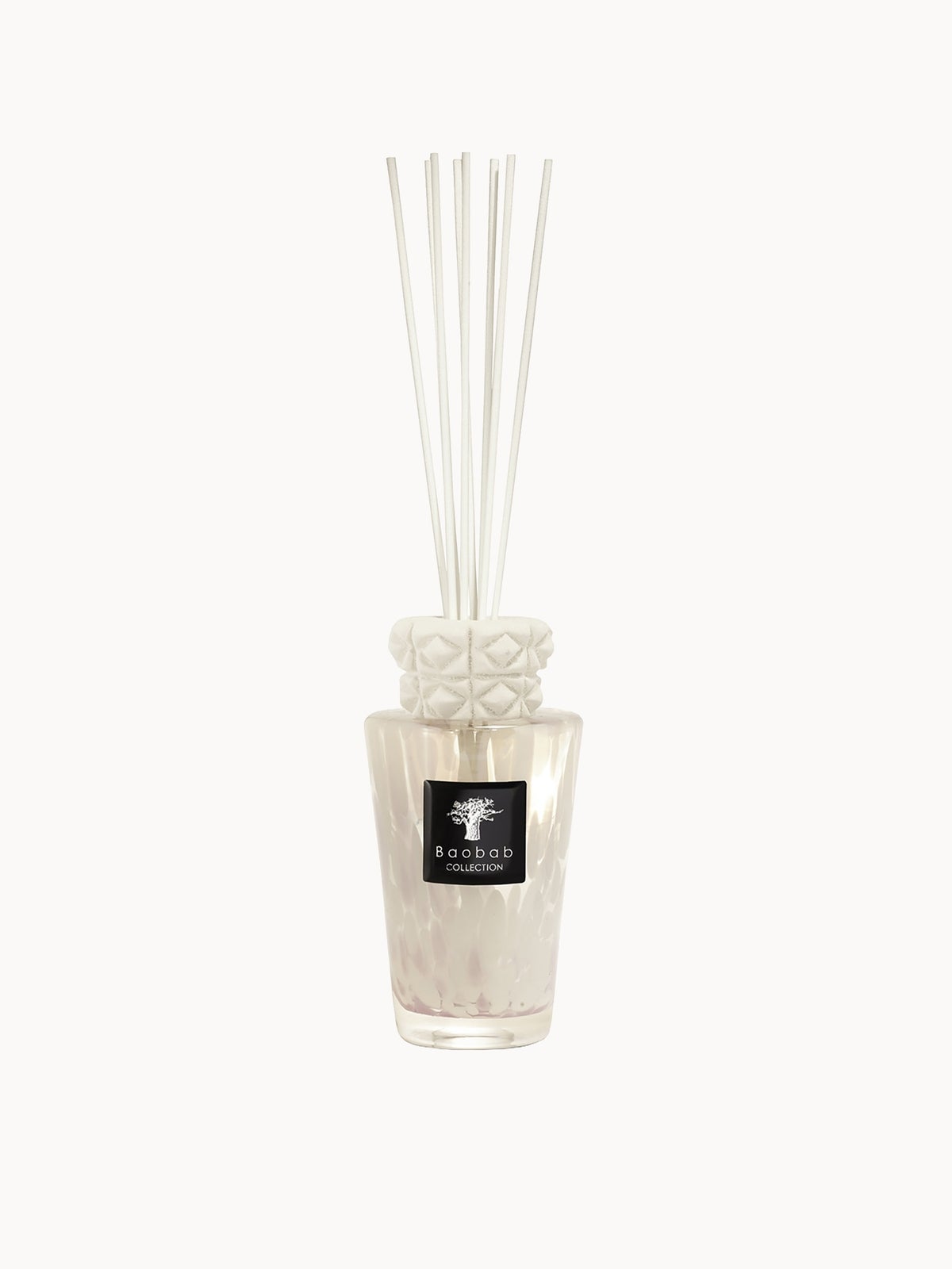 Baobab Collection Totem 250ml White Pearls Luxury Bottle Diffuser Mini