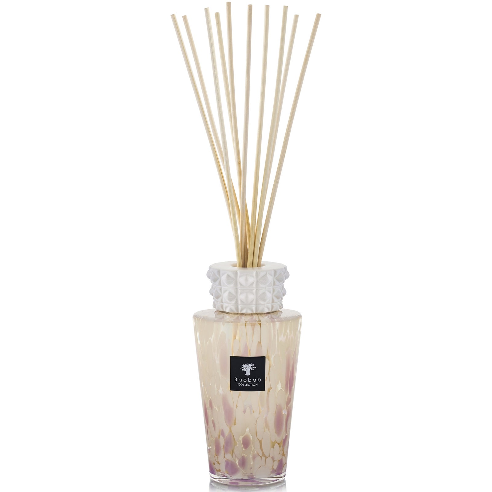 Baobab Collection Totem 2L White Pearls Luxury Bottle Diffuser Medium