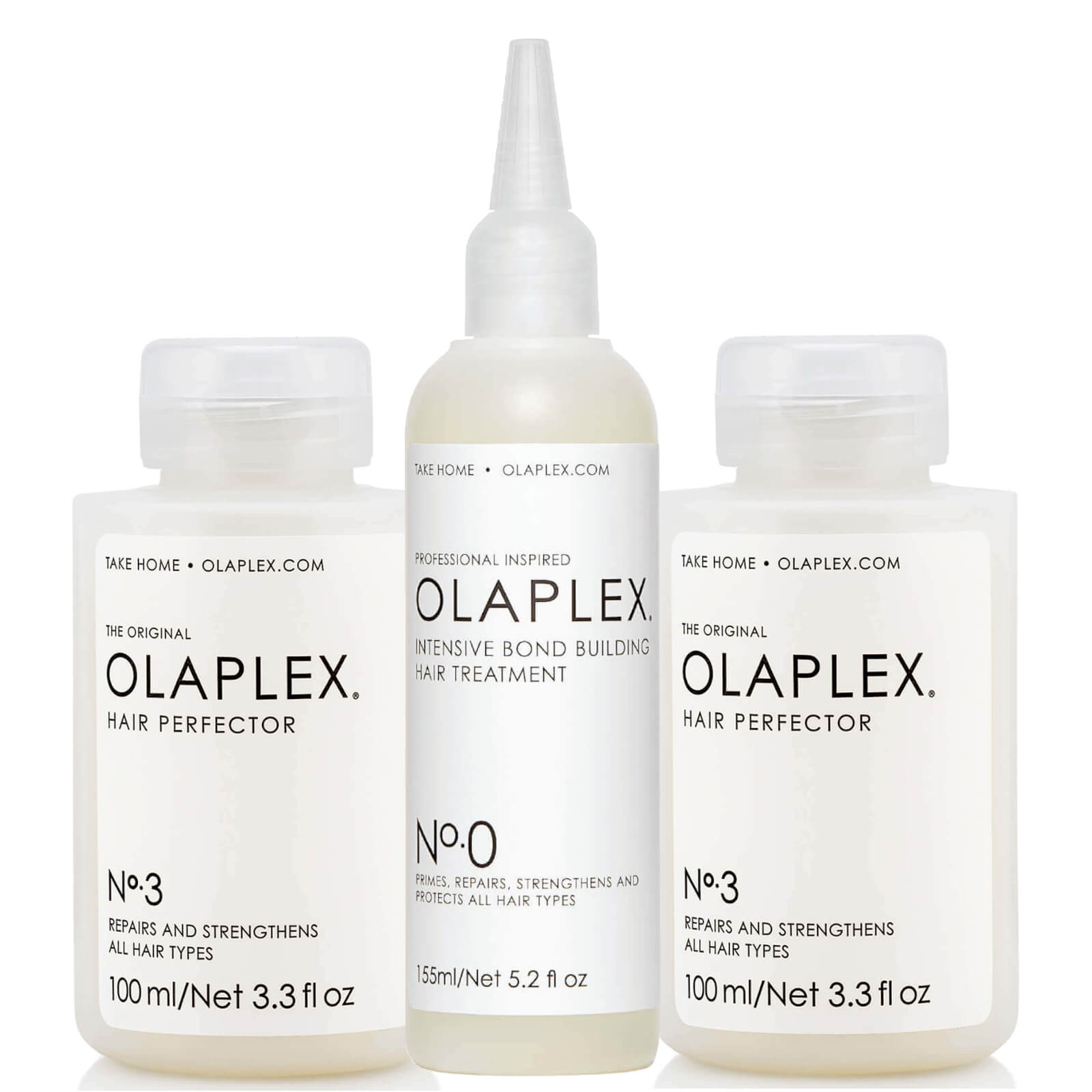 Olaplex Bundle - No.3, No.3, No.0