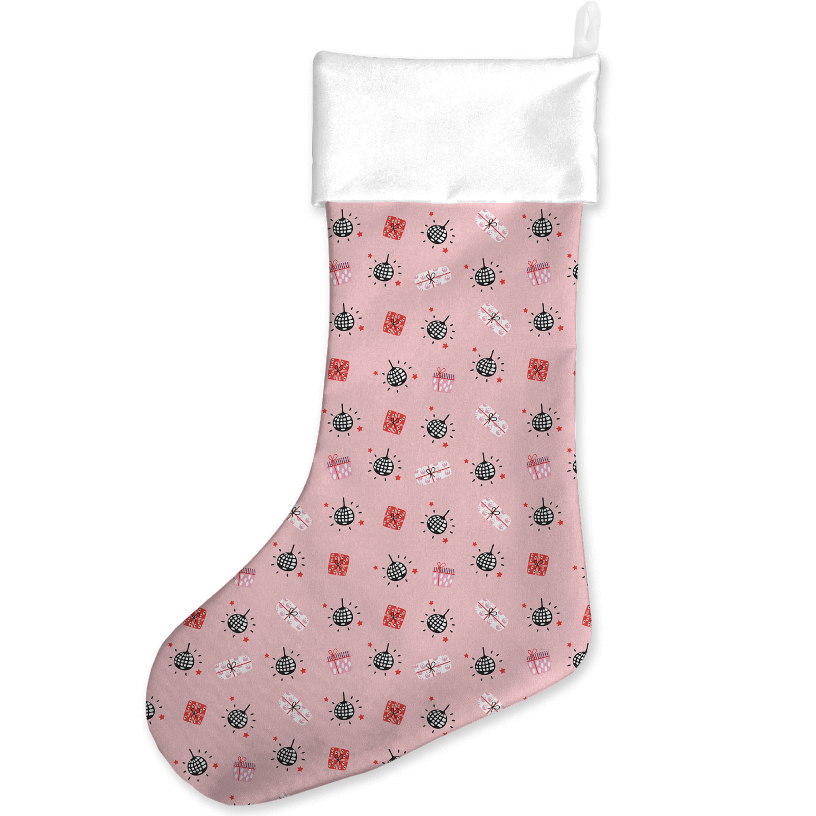 Disco Ball Christmas Christmas Stocking