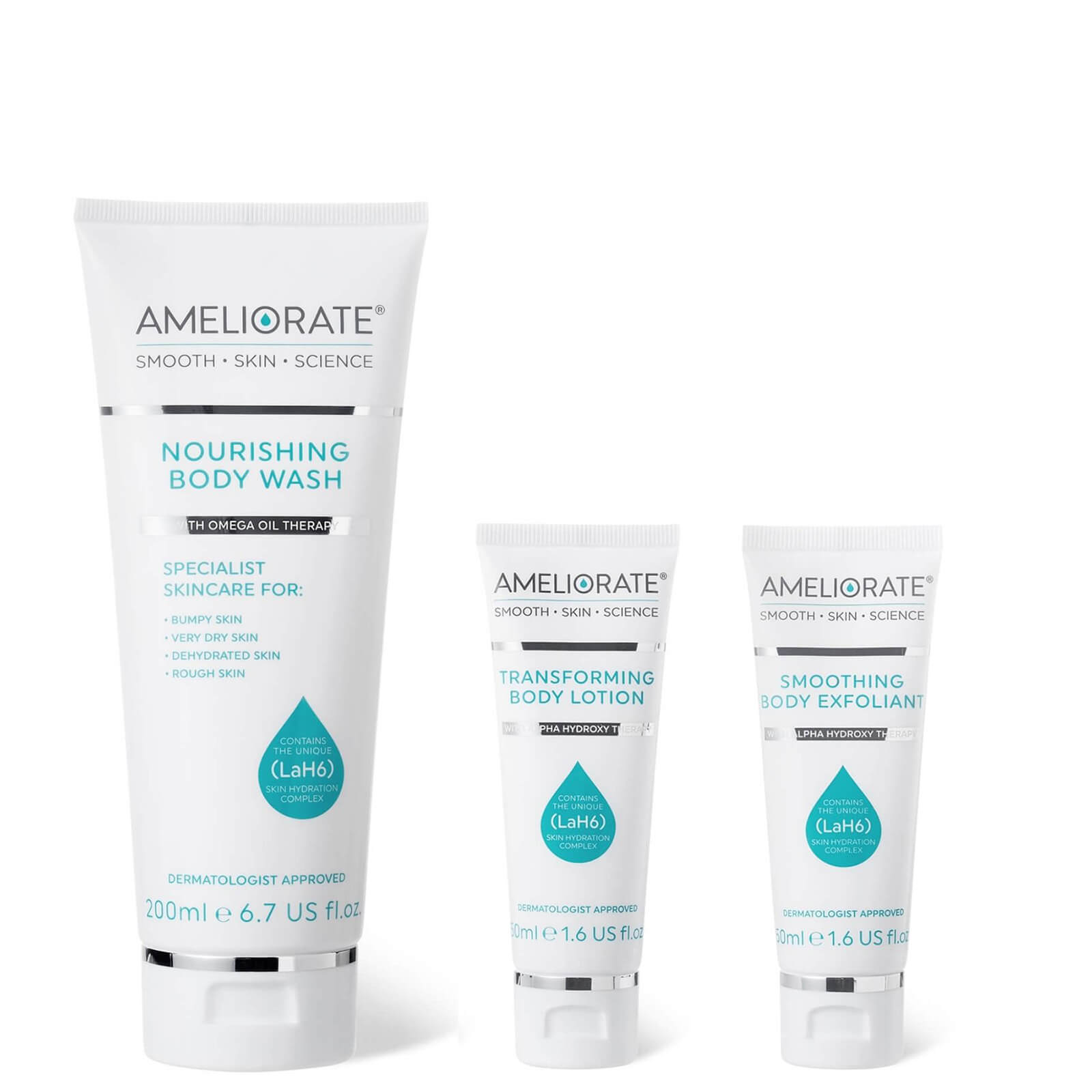 AMELIORATE Nourishing Body Wash and More Trio