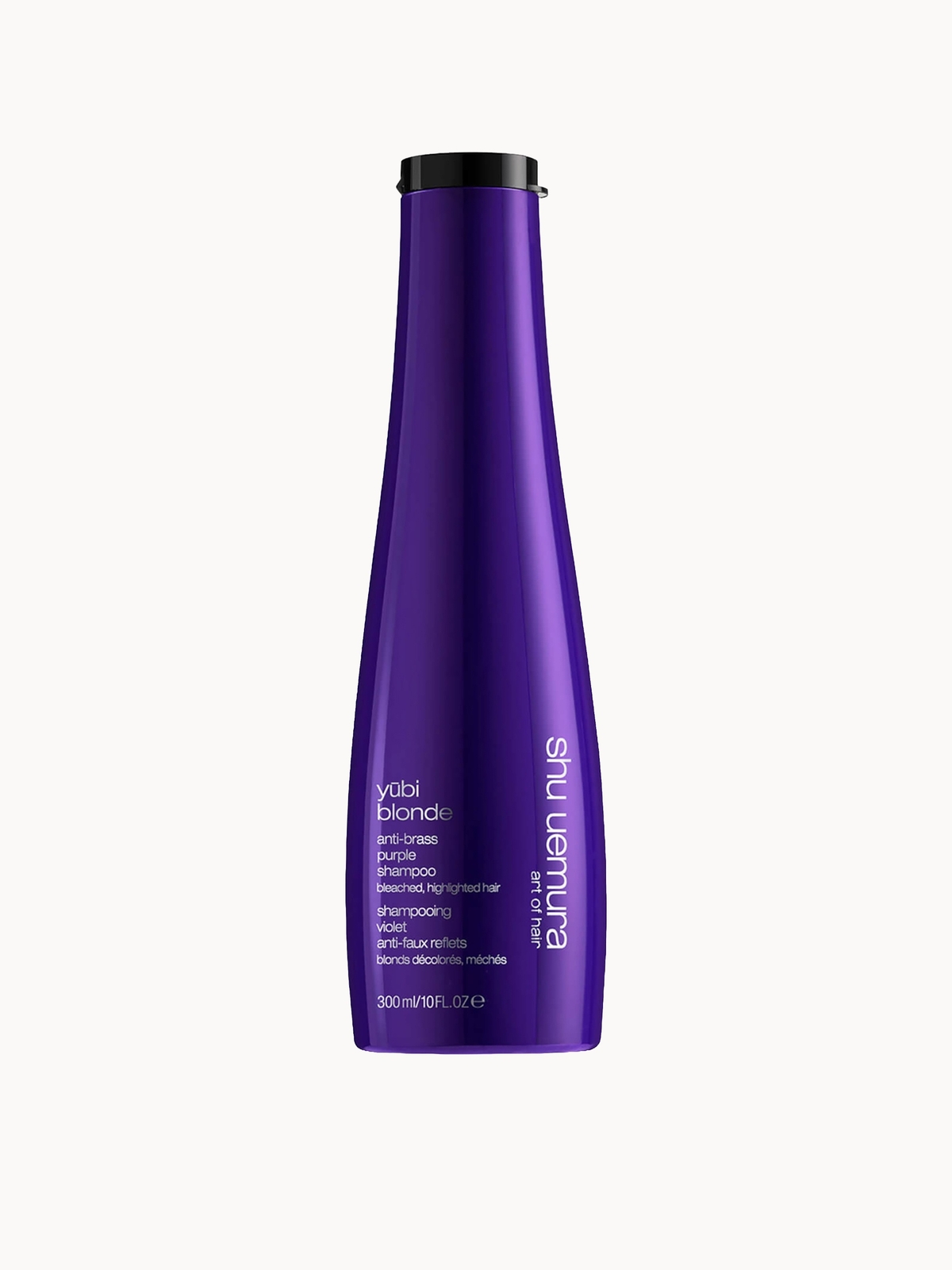 Shu Uemura Art of Hair Yubi Blonde Anti-Brass Purple Shampoo for Bleached, Highlighted Blonde Hair 300ml