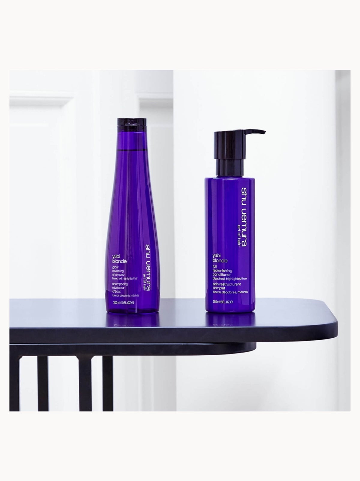 Shu Uemura Art of Hair Yubi Blonde Glow Revealing Shampoo for Bleached, Highlighted Blonde Hair 300ml 4