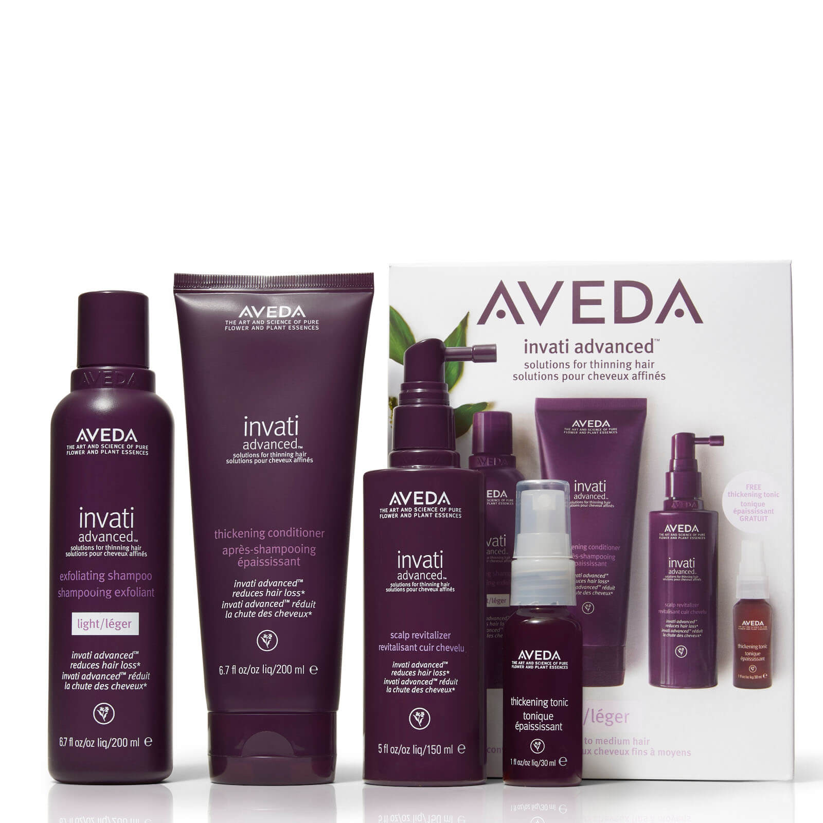 Aveda Invati Advanced System Light Set