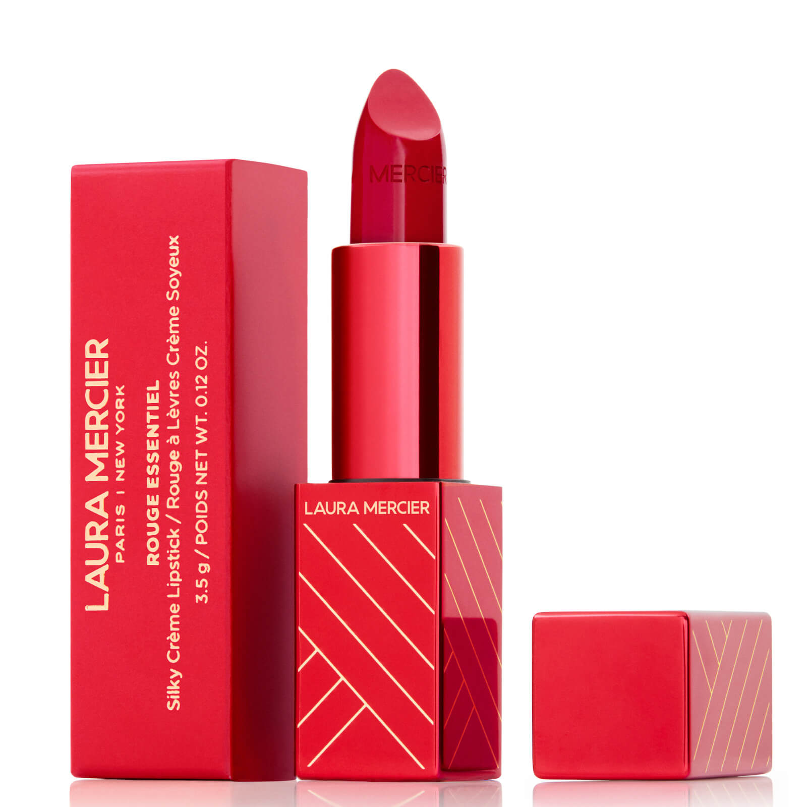 Laura Mercier Rouge Essential Silky Crème Lipstick - Lucky Rouge 3.5g