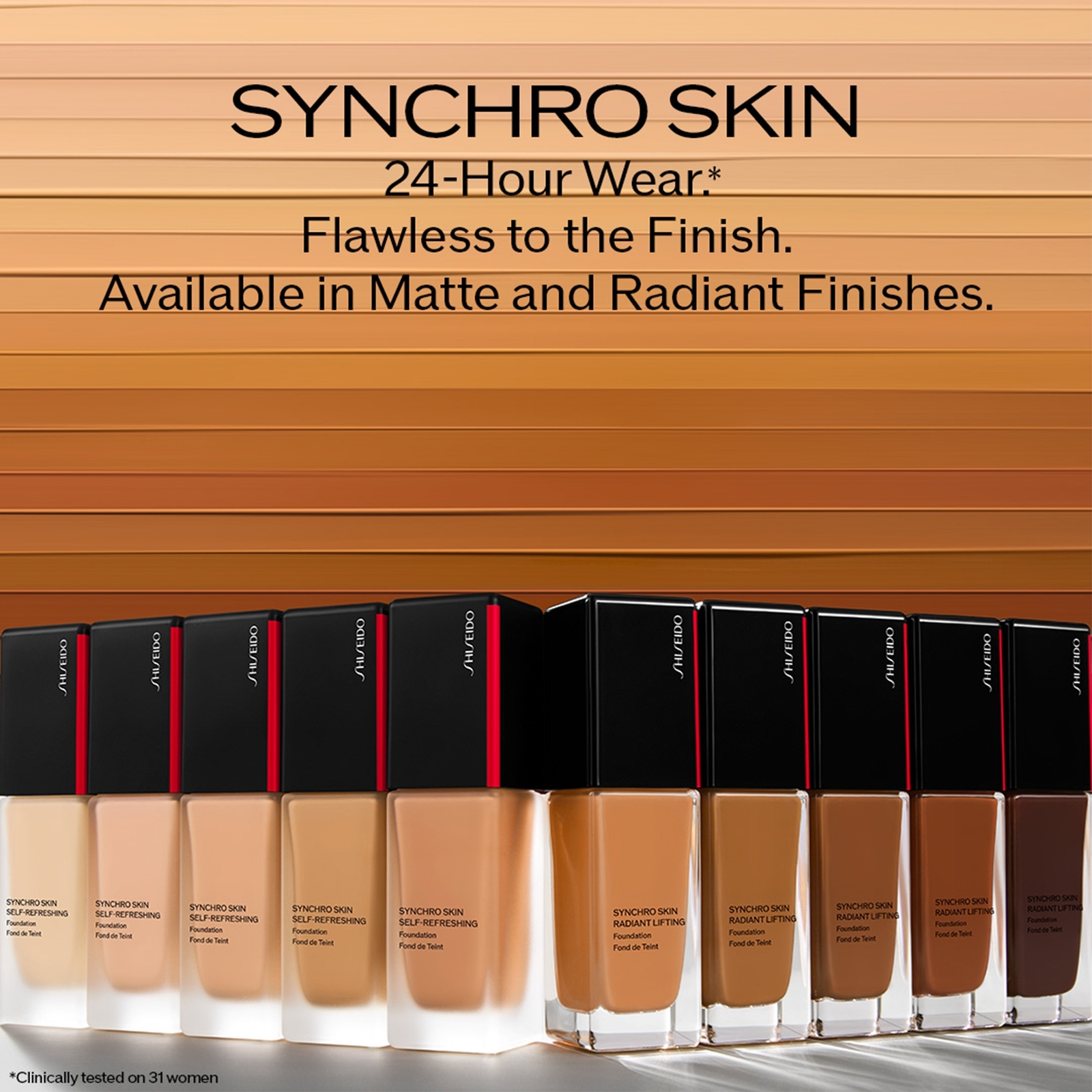 Thumbnail - Shiseido Synchro Skin Radiant Lifting LSF 30 Foundation 30 ml (Verschiedene Farbtöne) - 220 Linen