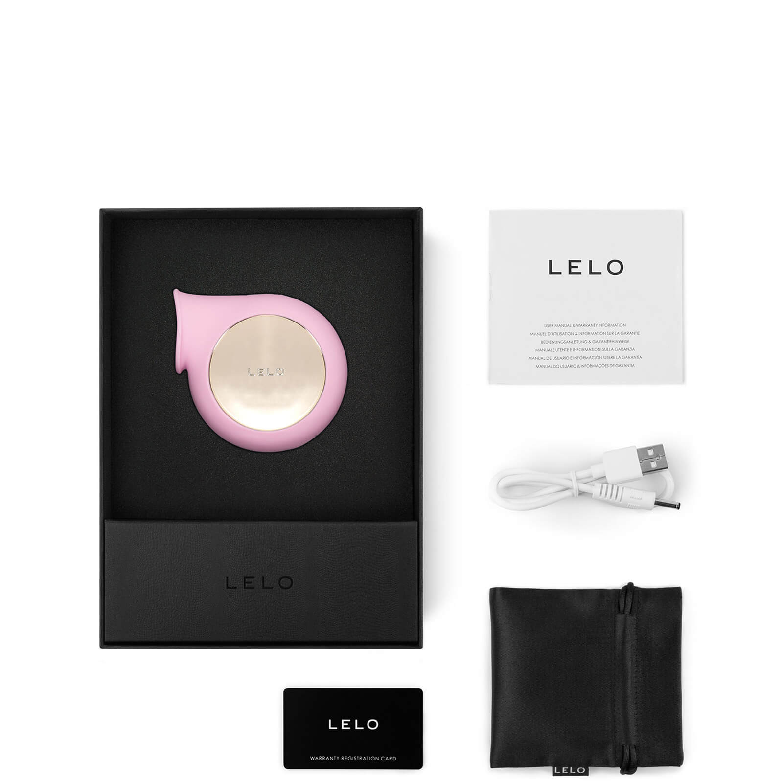 Thumbnail - LELO Sila Sonic Massager (Various Shades) - Pink
