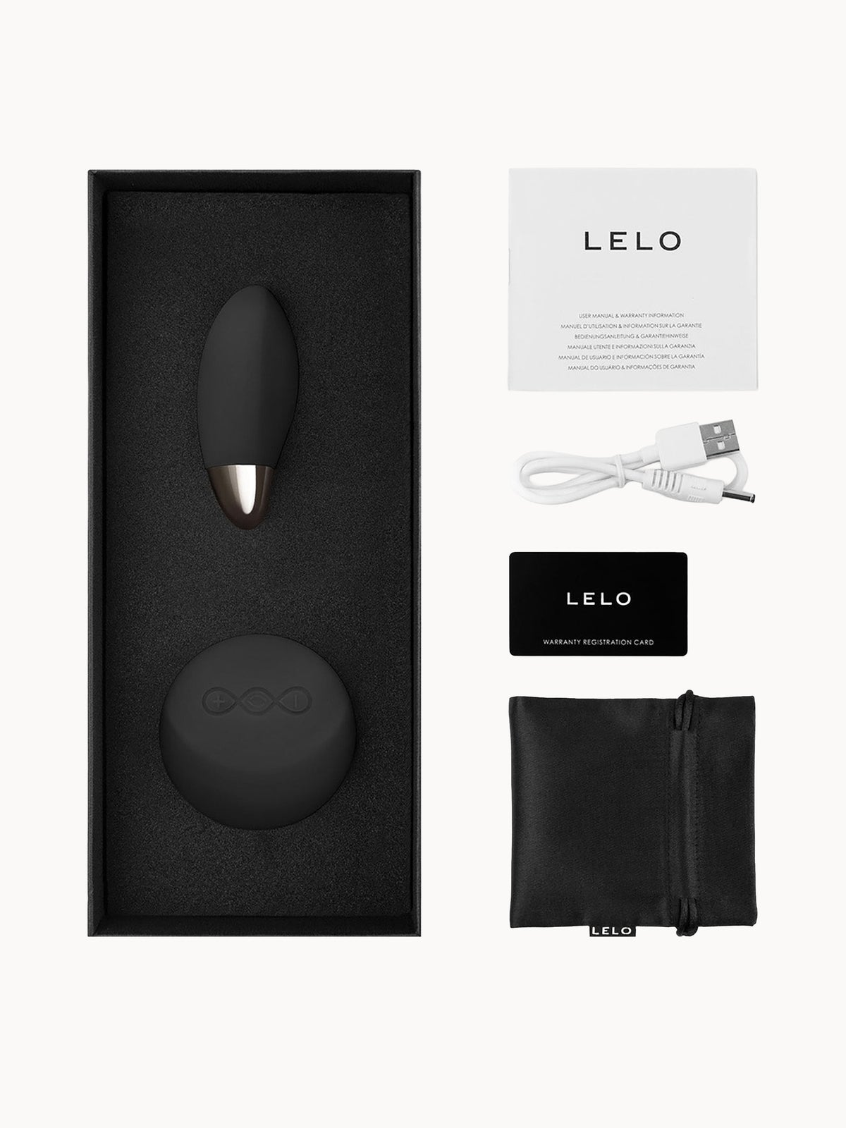 LELO Lyla 2 Sex Bullet Massager with Sense Motion Technology (Various Shades) - Black with Sense Motion Technology 3