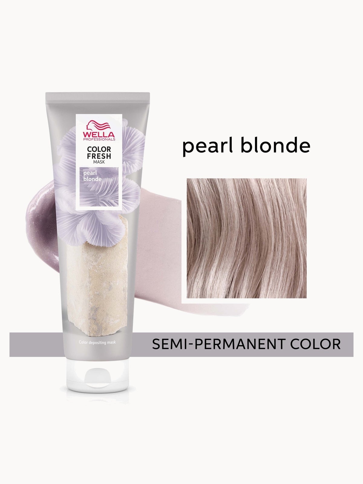 Wella Professionals Care Color Fresh Semi-Permanent Colour Mask - Pearl Blonde 150ml 2