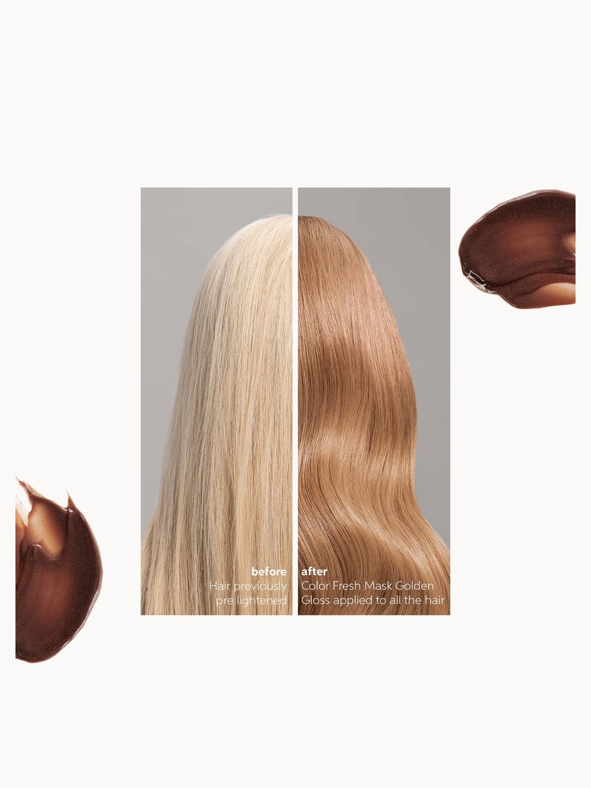 Wella Professionals Care Color Fresh Semi-Permanent Colour Mask - Golden Gloss 150ml 3