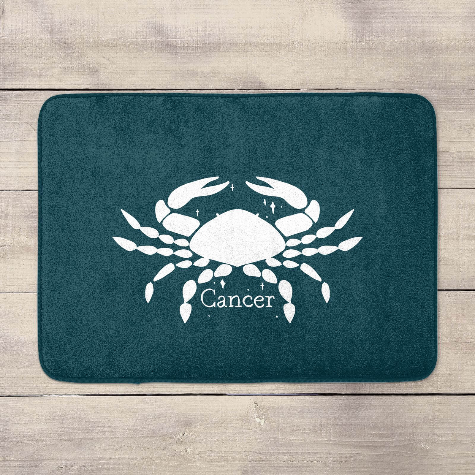 Navy Cancer Bath Mat