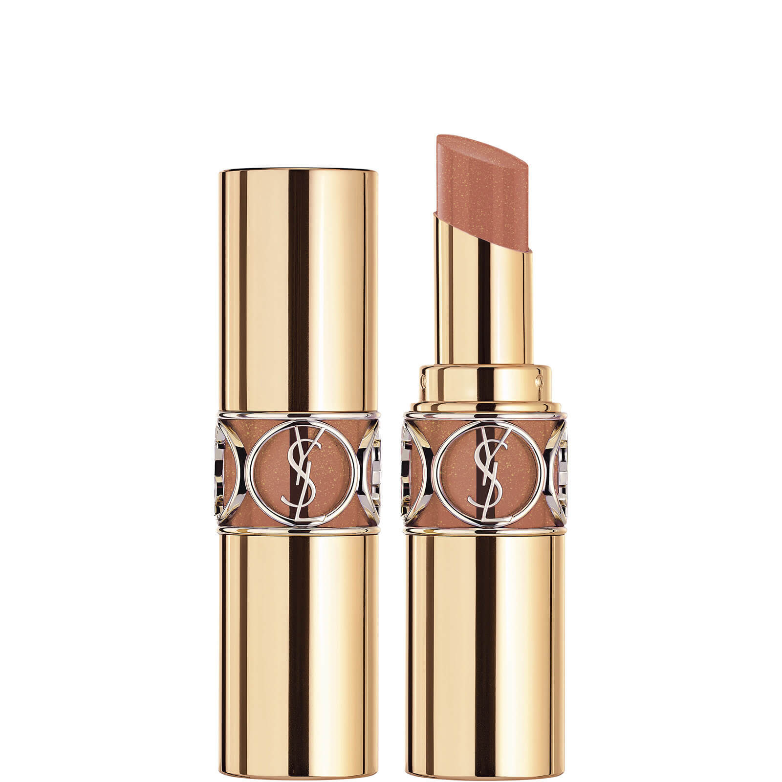 Yves Saint Laurent Rouge Volupté Shine Lipstick 3.2g (Various Shades) - 123 Nude Transparent