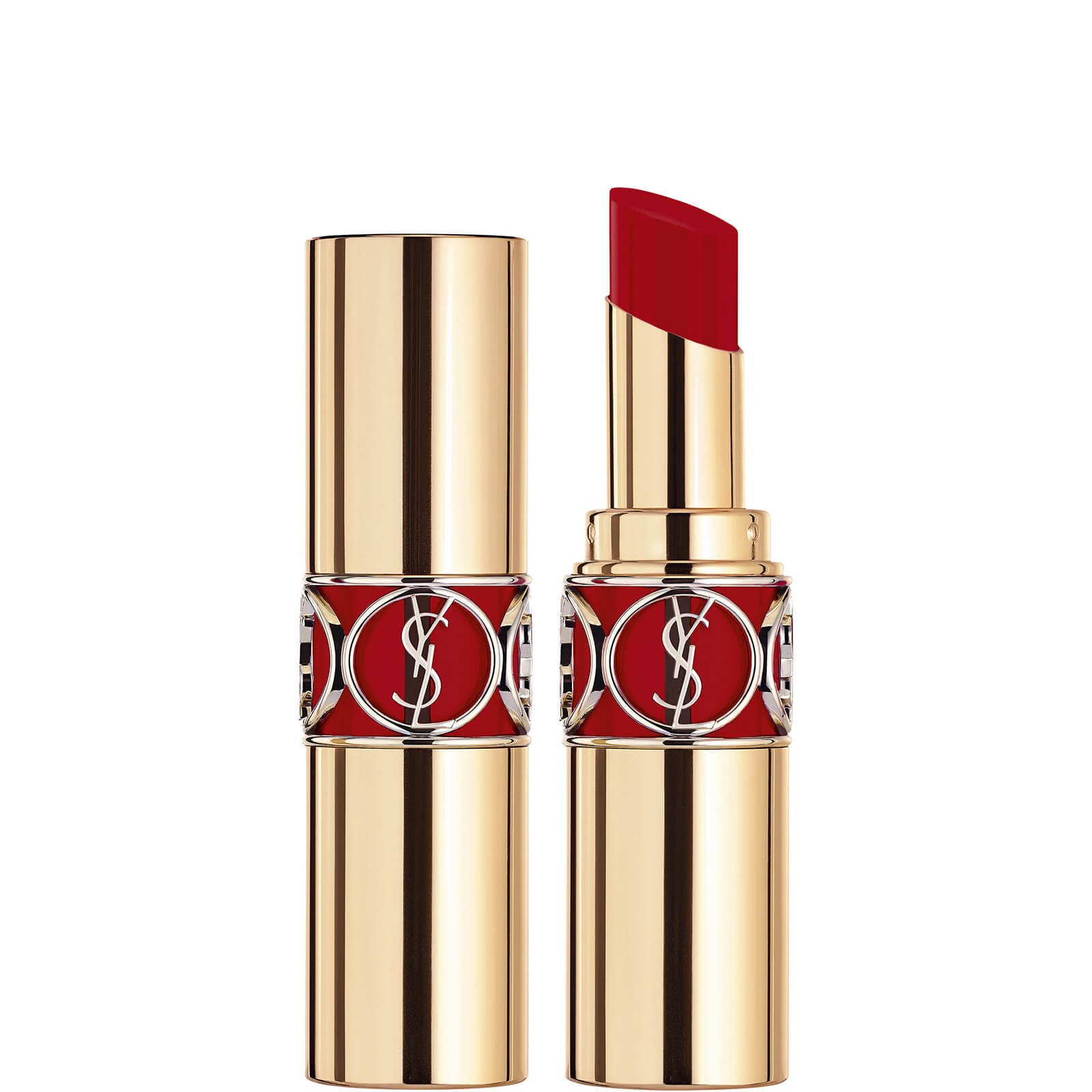Yves Saint Laurent Rouge Volupté Shine Lipstick 3.2g (Various Shades) - 127 Rouge Mandarin