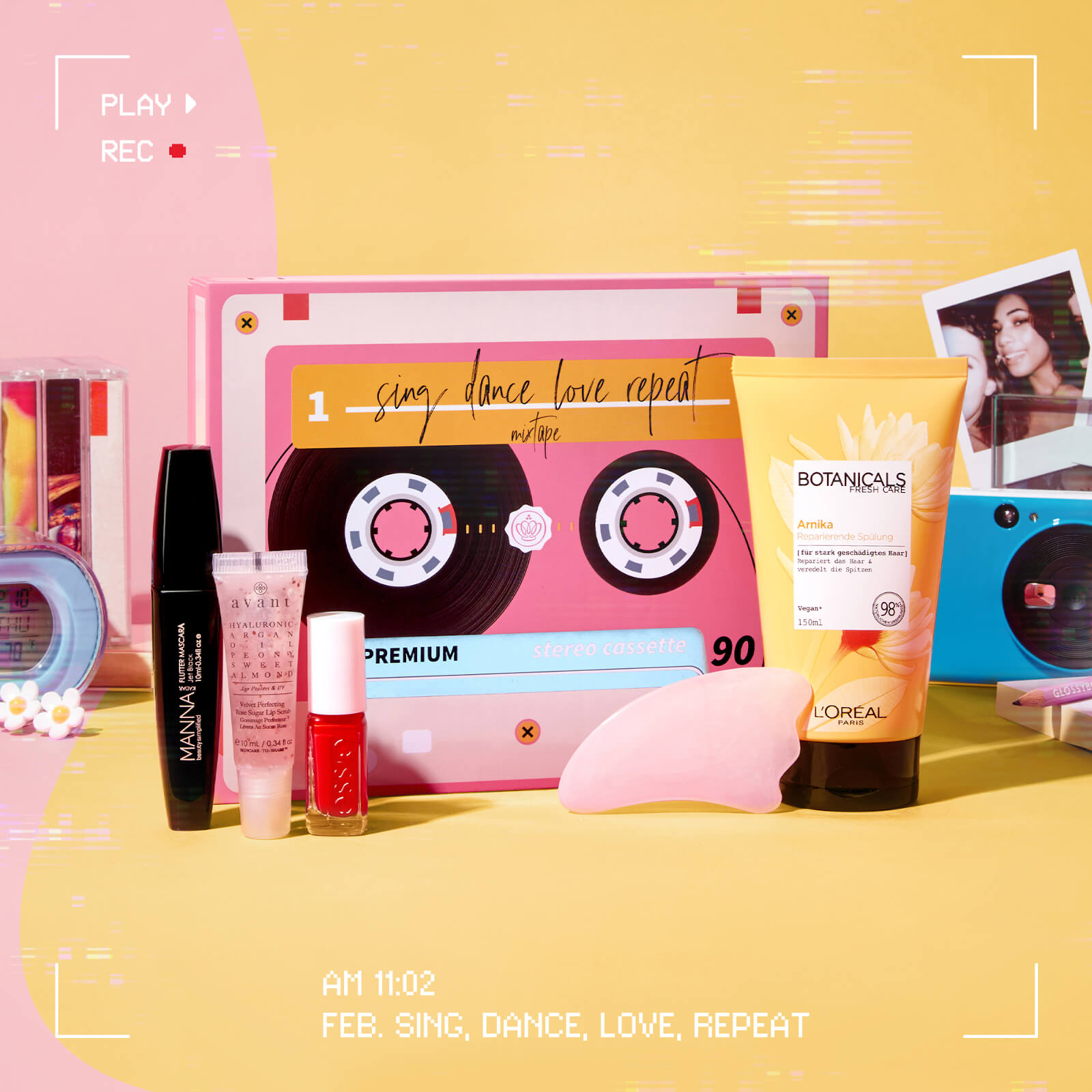 GLOSSYBOX Februar 2021 Sing Dance Love Repeat Edition - DE-1