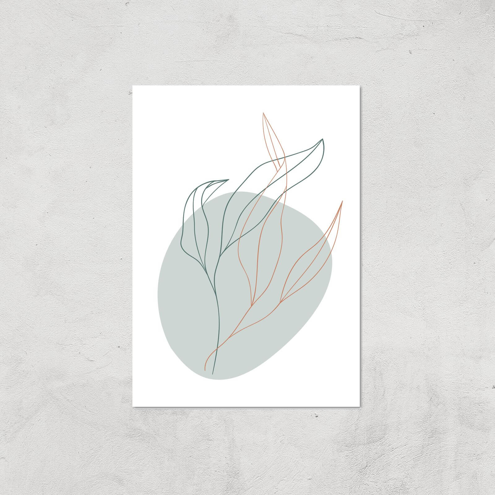 Leaves Giclee Art Print - A4 - Print Only