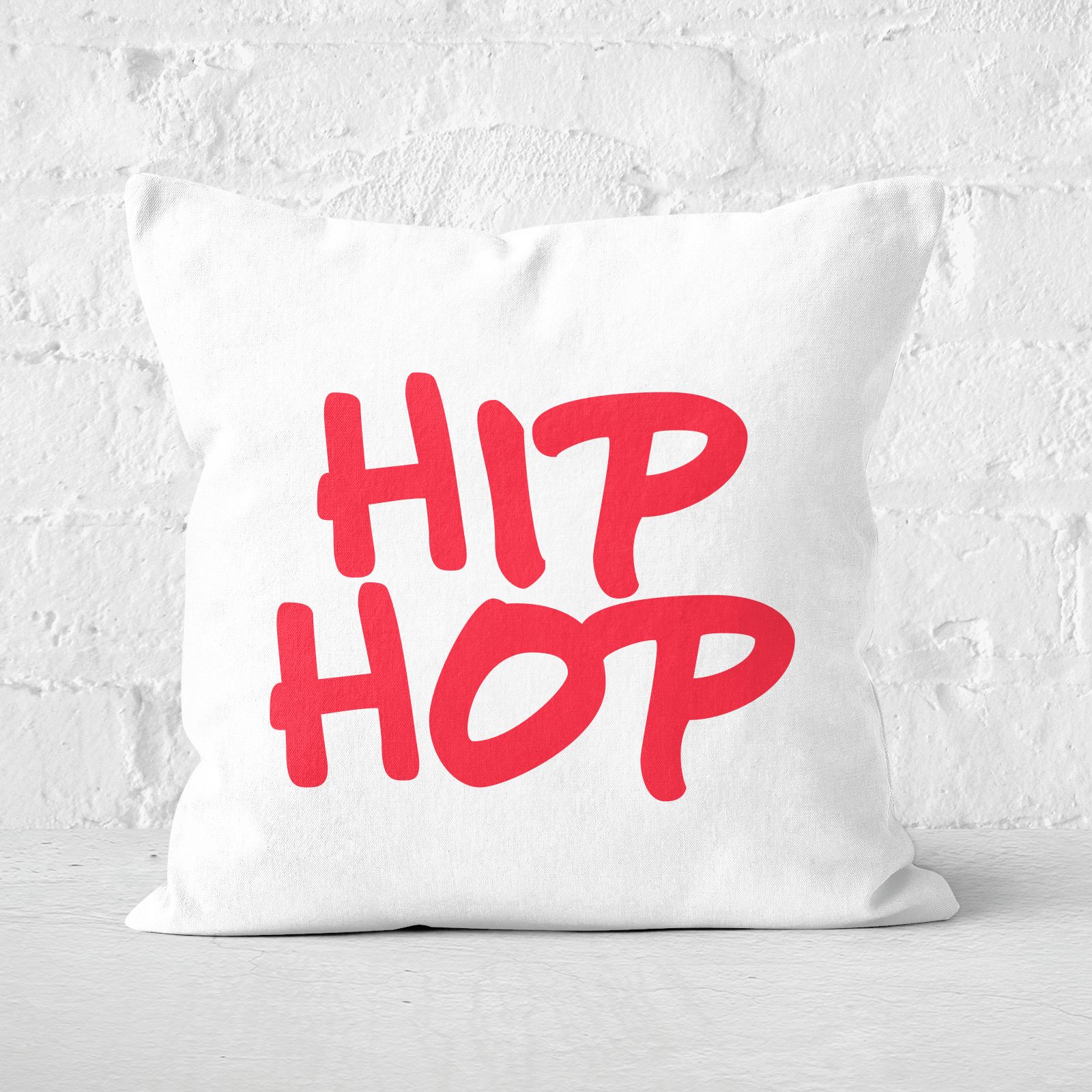 Hip Hop Square Cushion - 50x50cm - Soft Touch