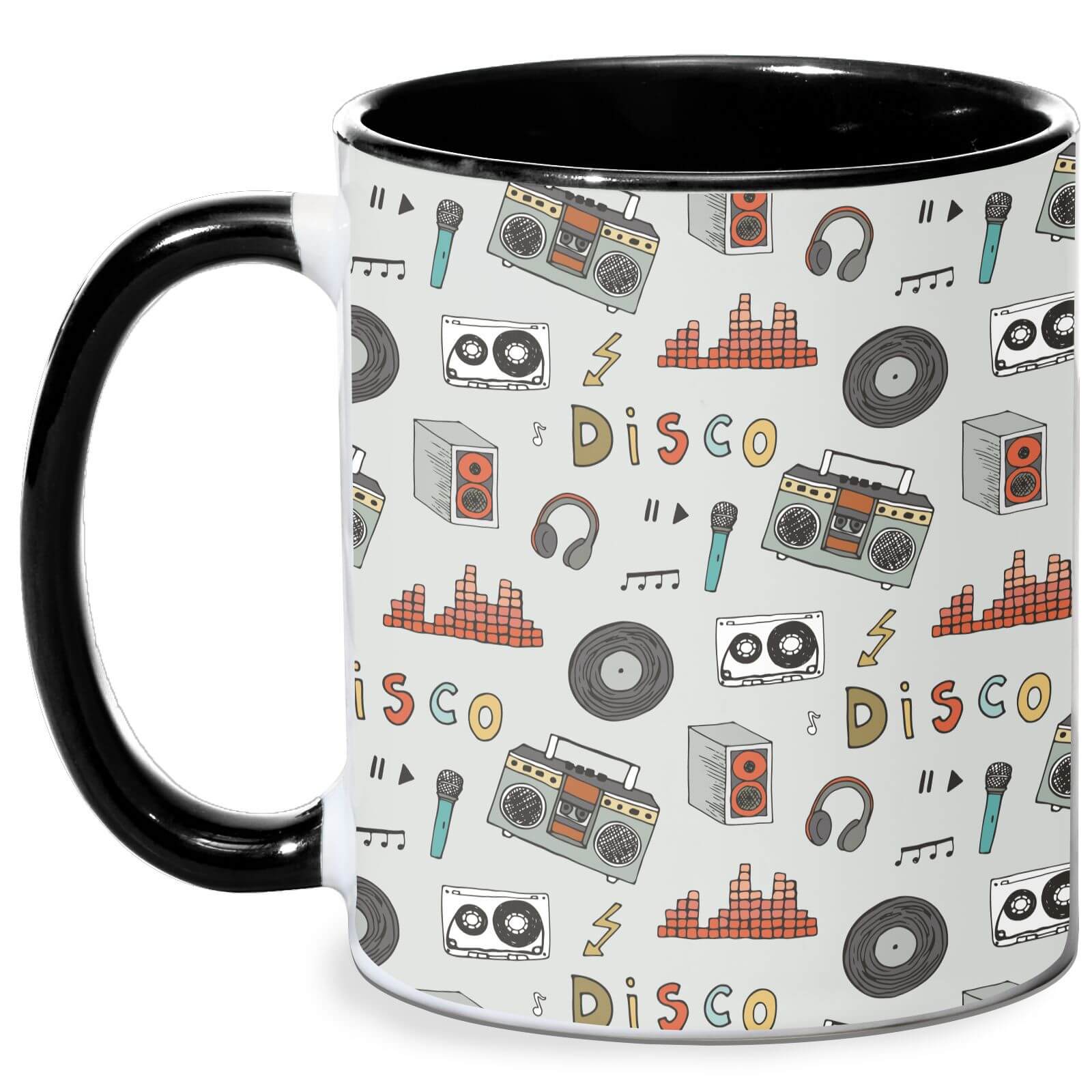 Dsico Mug - White/Black
