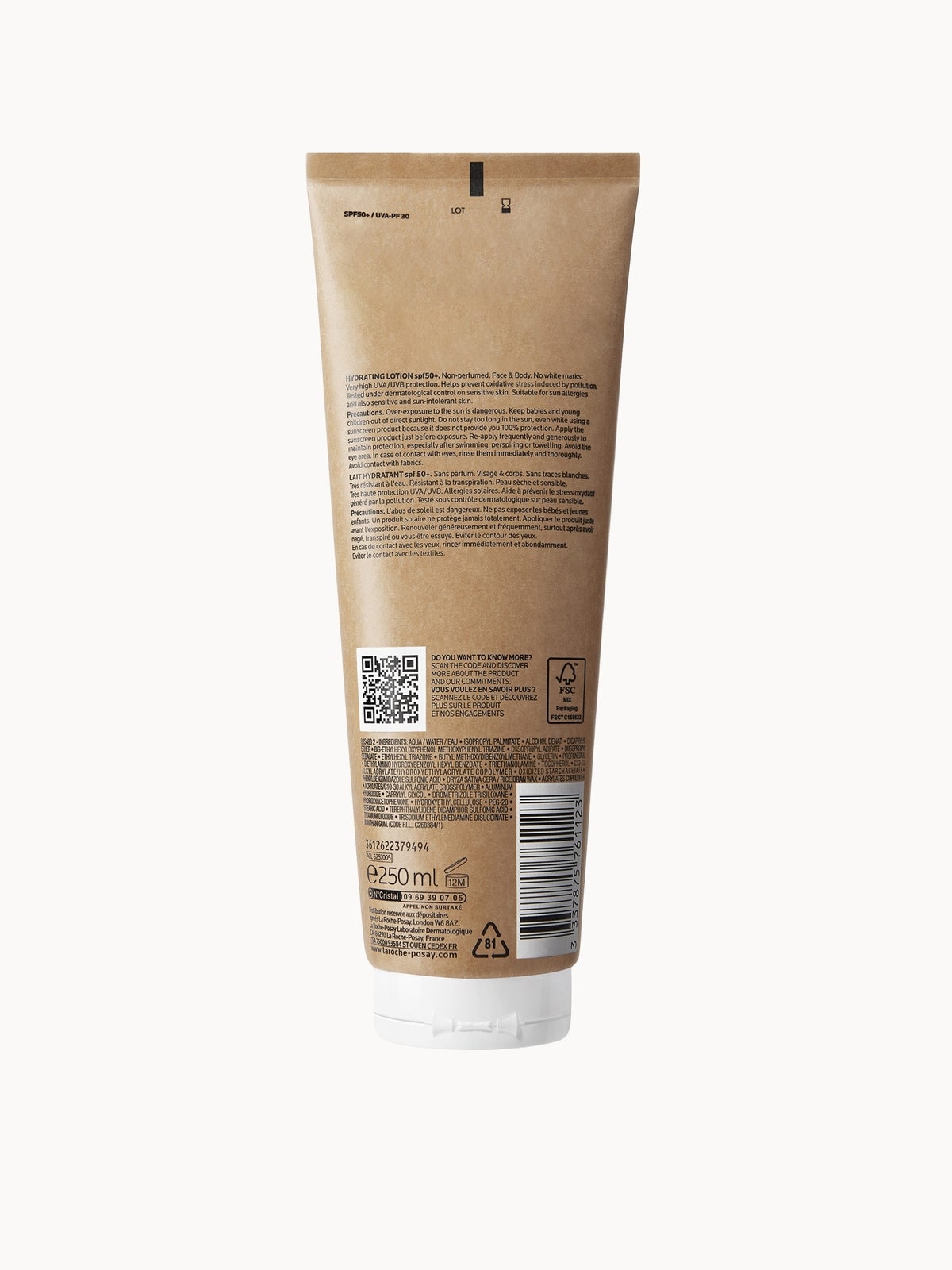 La Roche-Posay Anthelios Sun Protection SPF50+ Milk 250ml 2