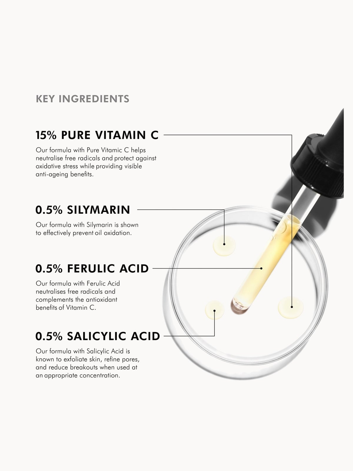 SkinCeuticals Silymarin CF Vitamin C Salicylic Acid Antioxidant Serum 30ml 4