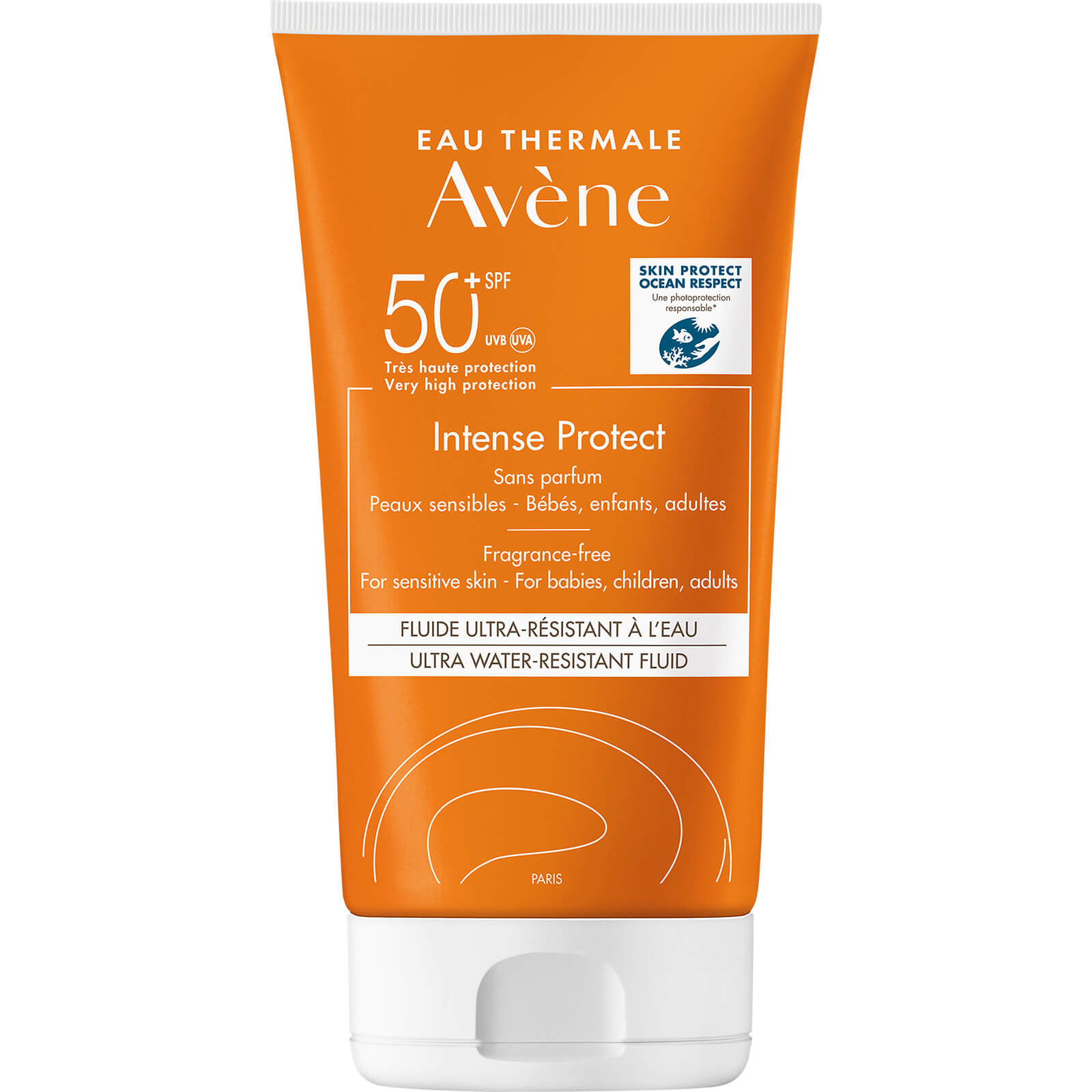 Avène Intense Protect SPF50+ Sun Cream for Very Sensitive Skin 150ml