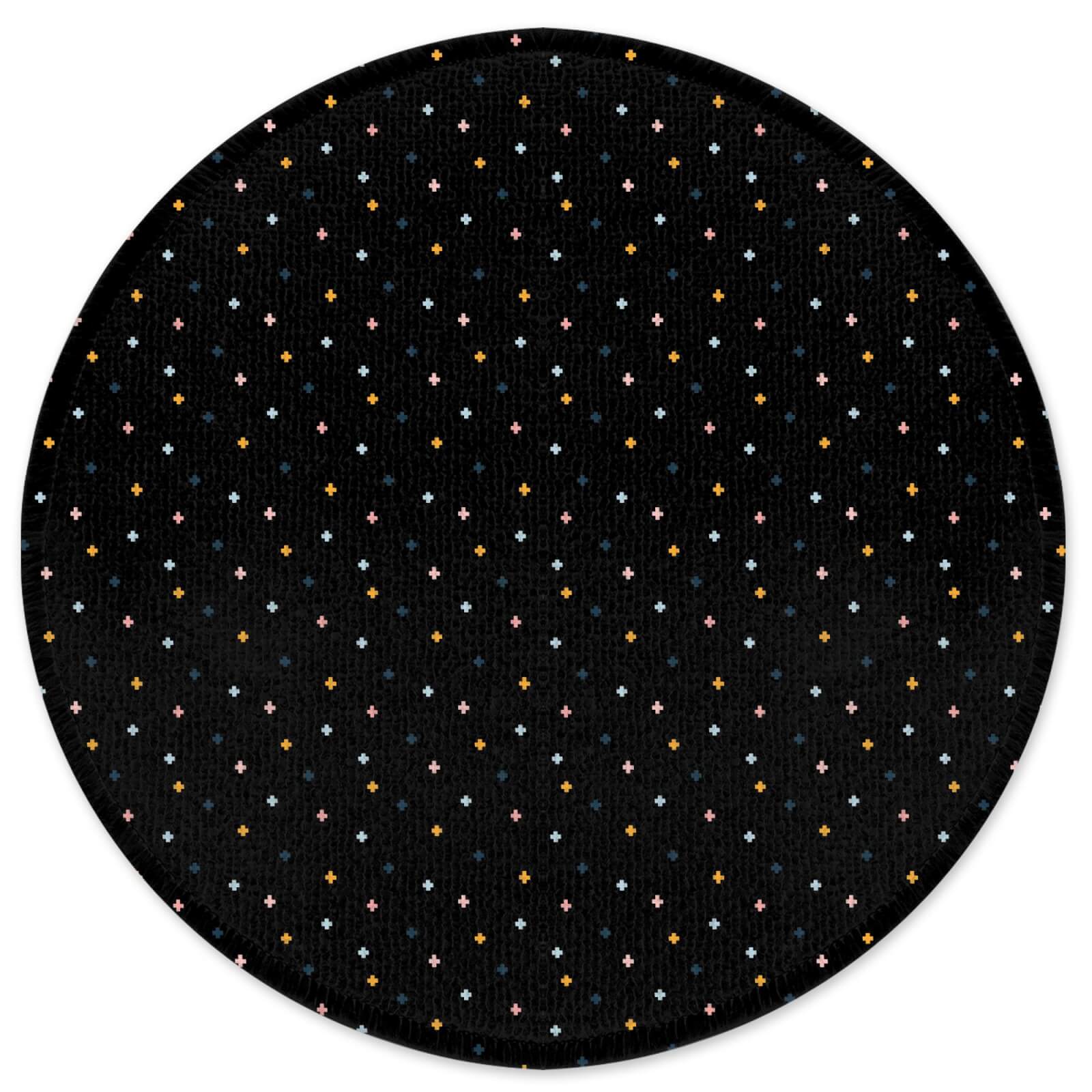 Decorsome Earth Friendly Positive Round Bath Mat