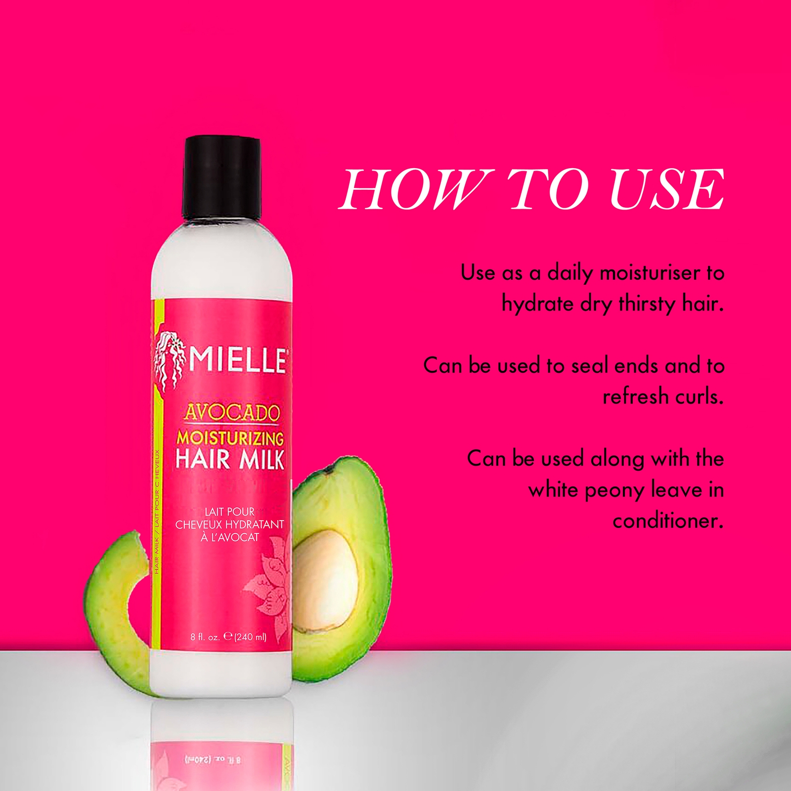 Thumbnail - Mielle Organics Avocado Moisturising Hair Milk 240ml